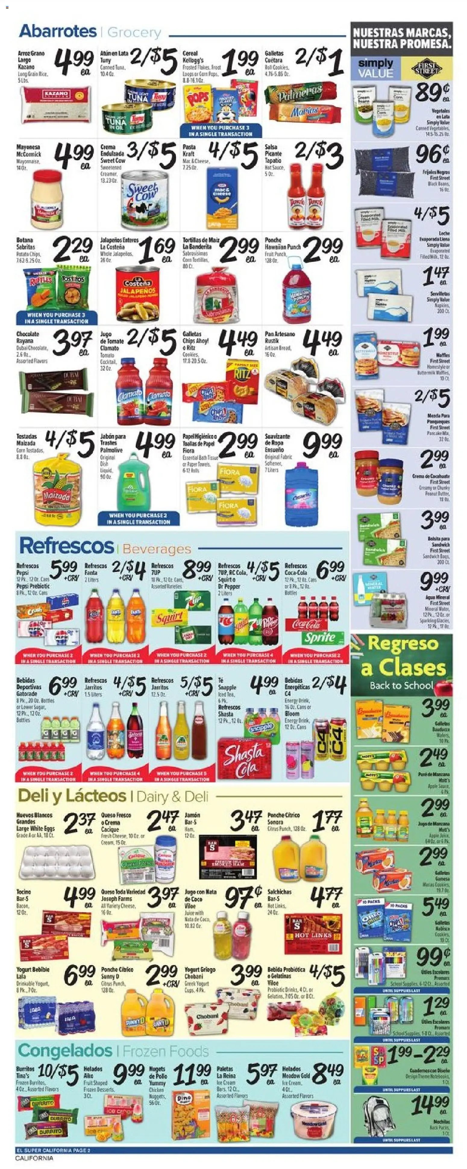 El Super Weekly Ad - CA