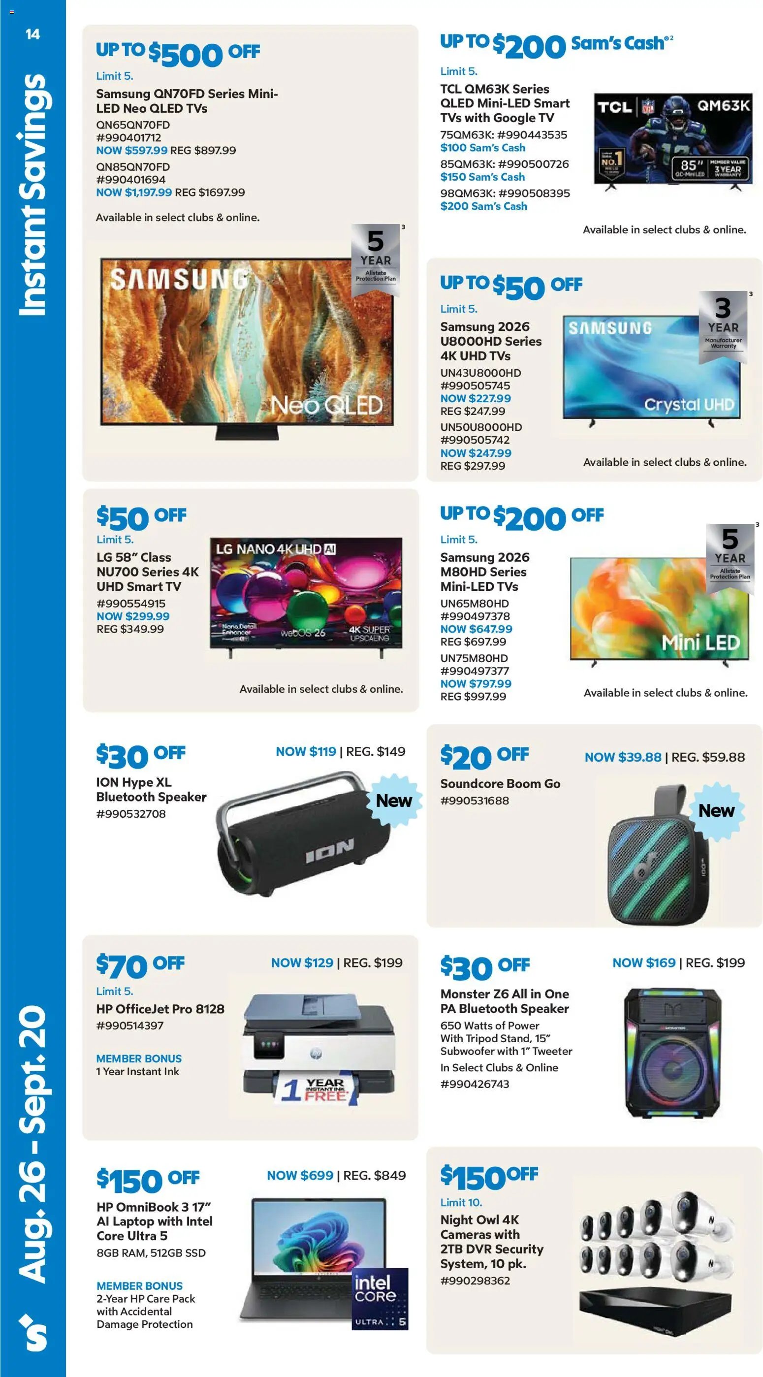 Sam's Club Weekly Ad