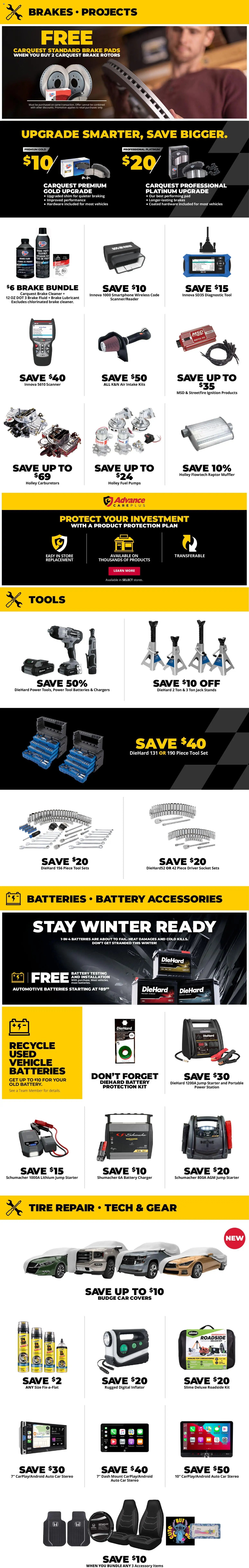 Advance Auto Parts Weekly Ad