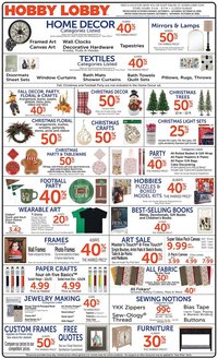 Hobby Lobby Weekly Ad