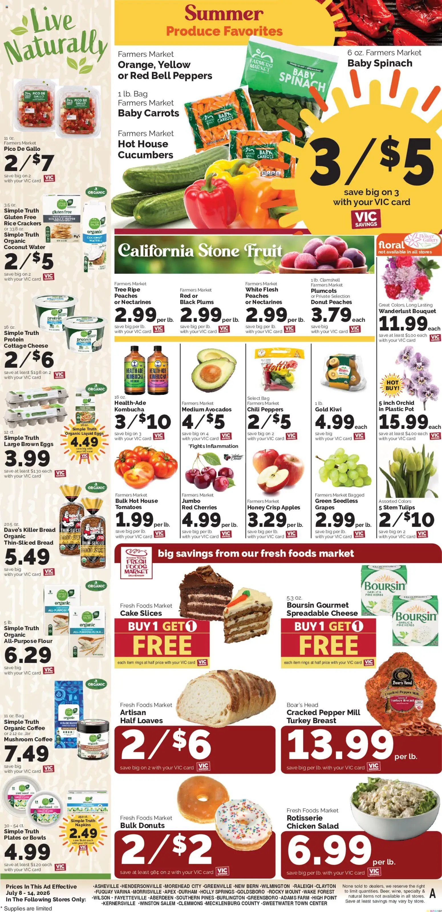 Harris Teeter Weekly Ad - NC