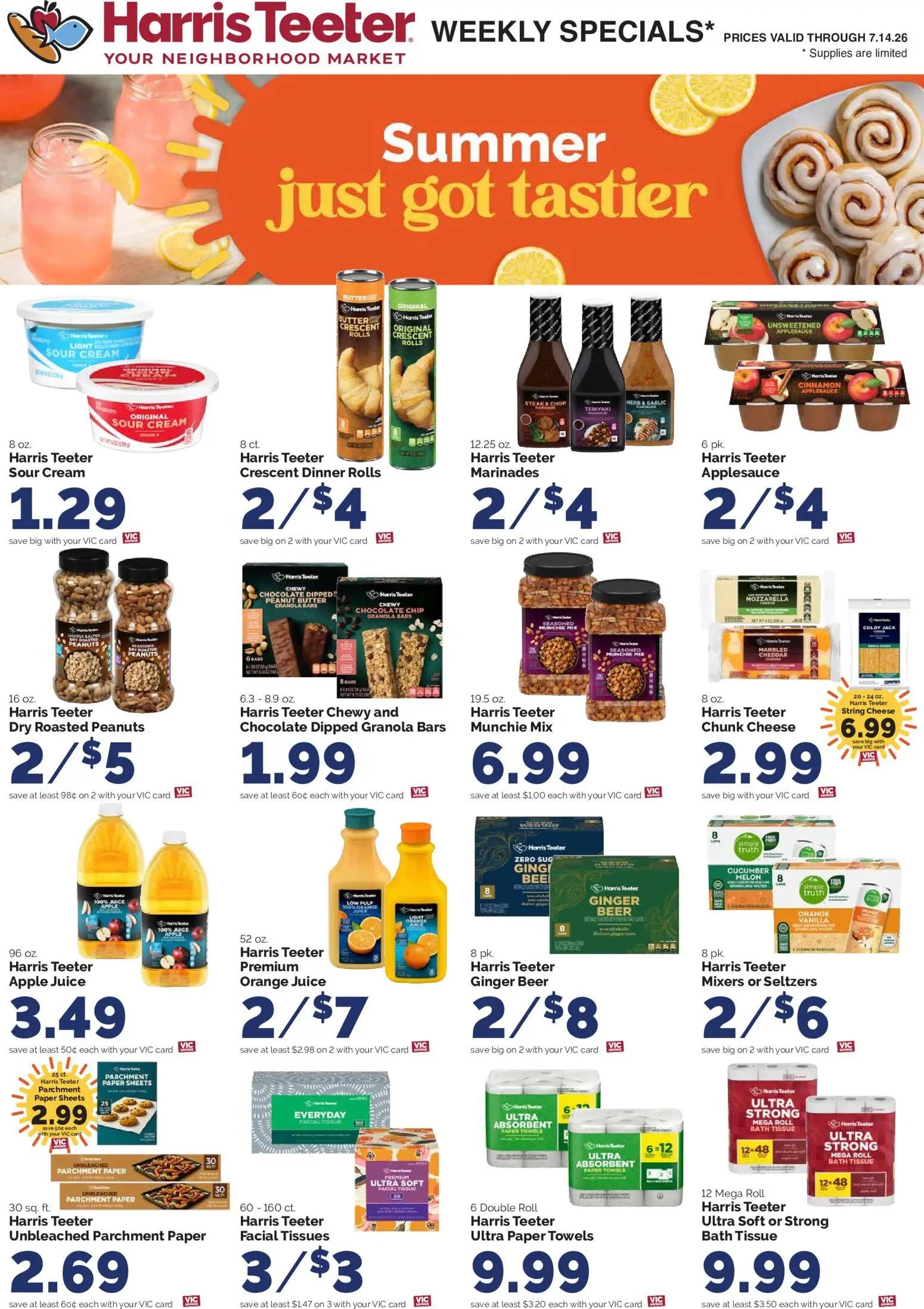 Harris Teeter Weekly Ad - NC