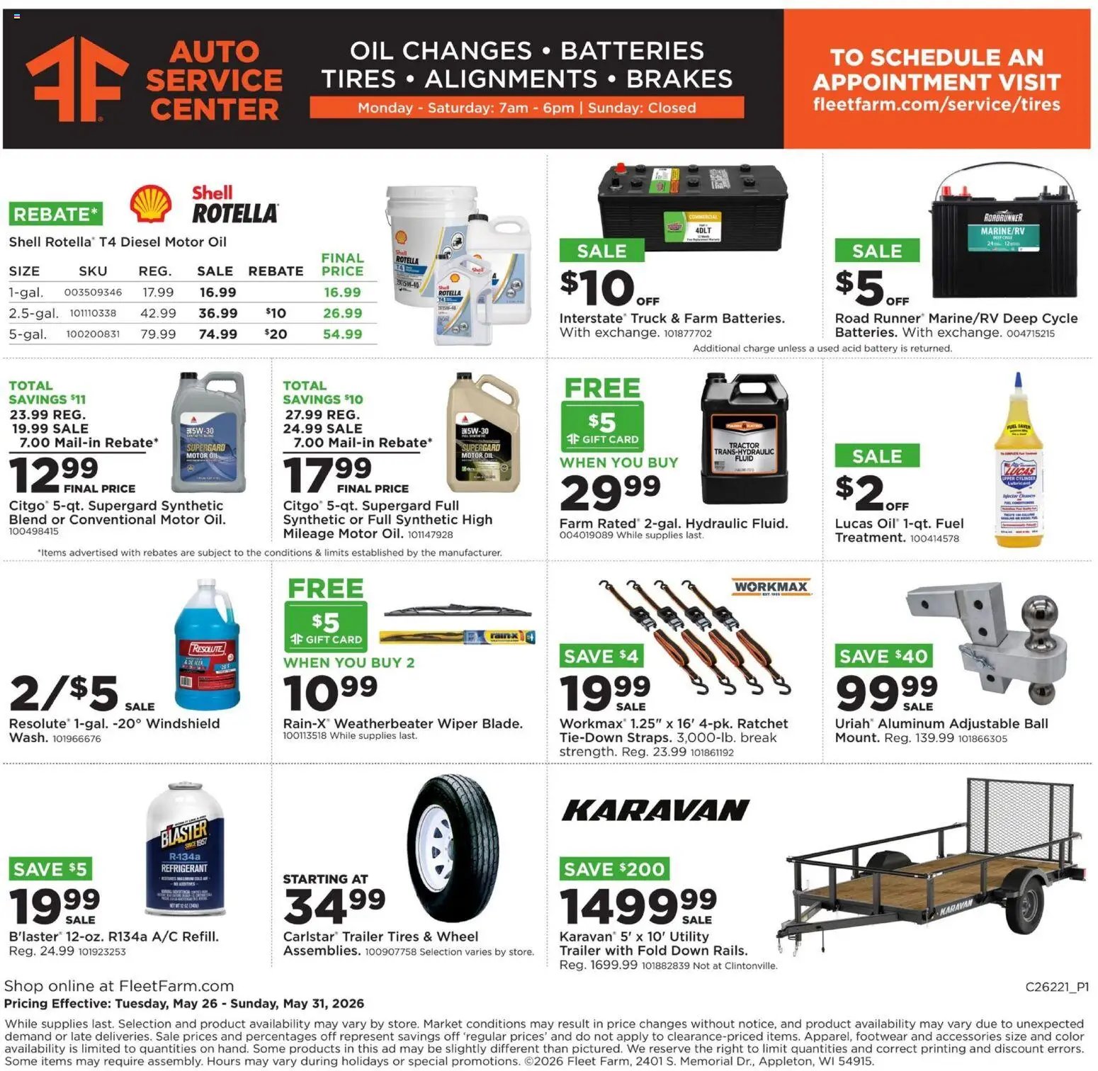 Mills Fleet Farm Weekly Ad