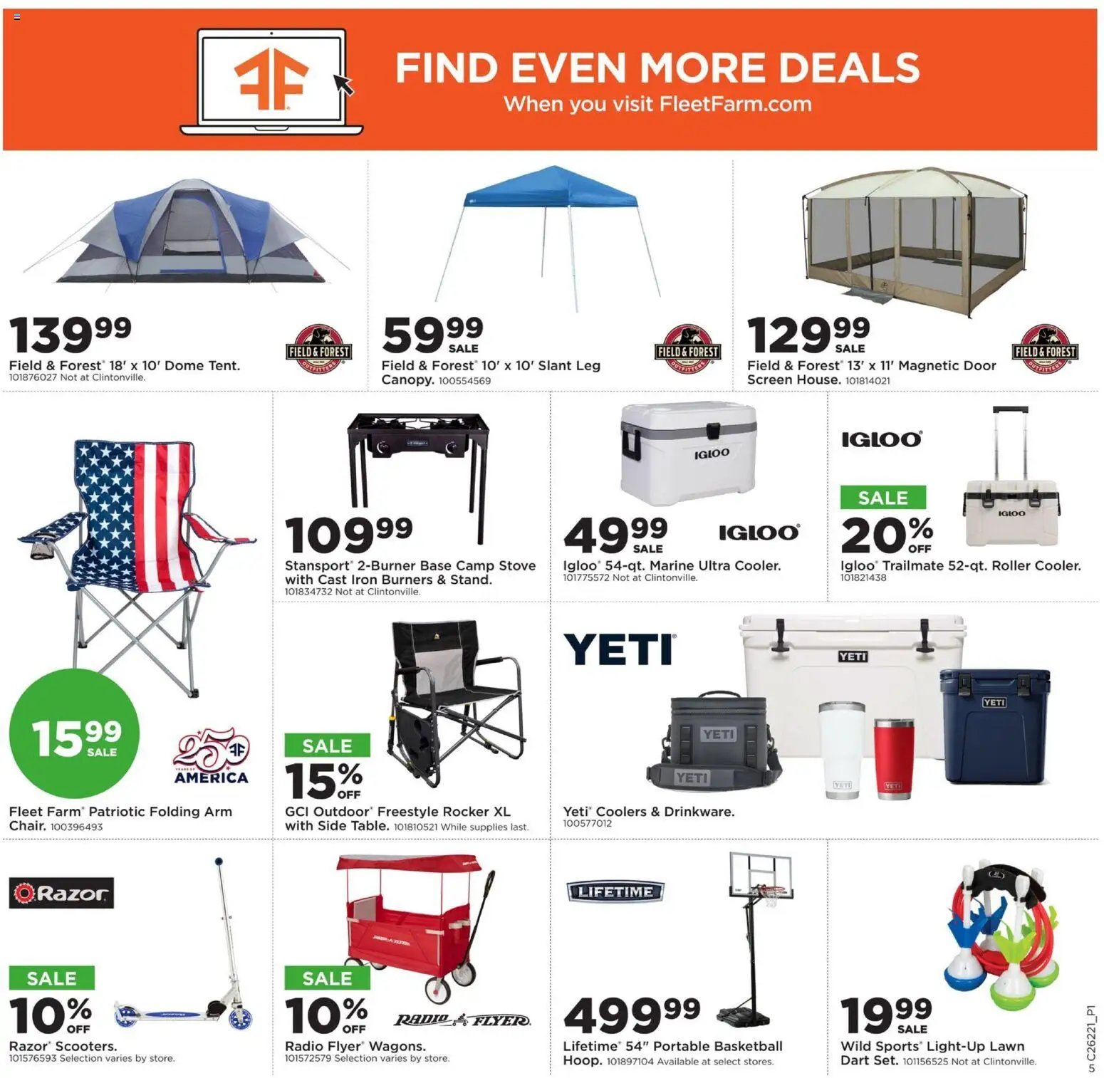 Mills Fleet Farm Weekly Ad