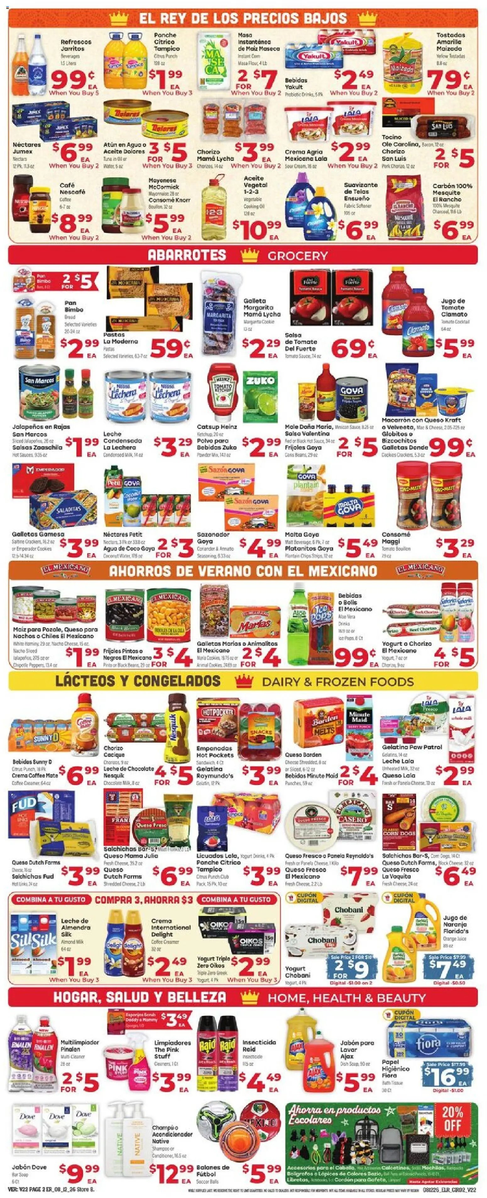 El Rancho Weekly Ad