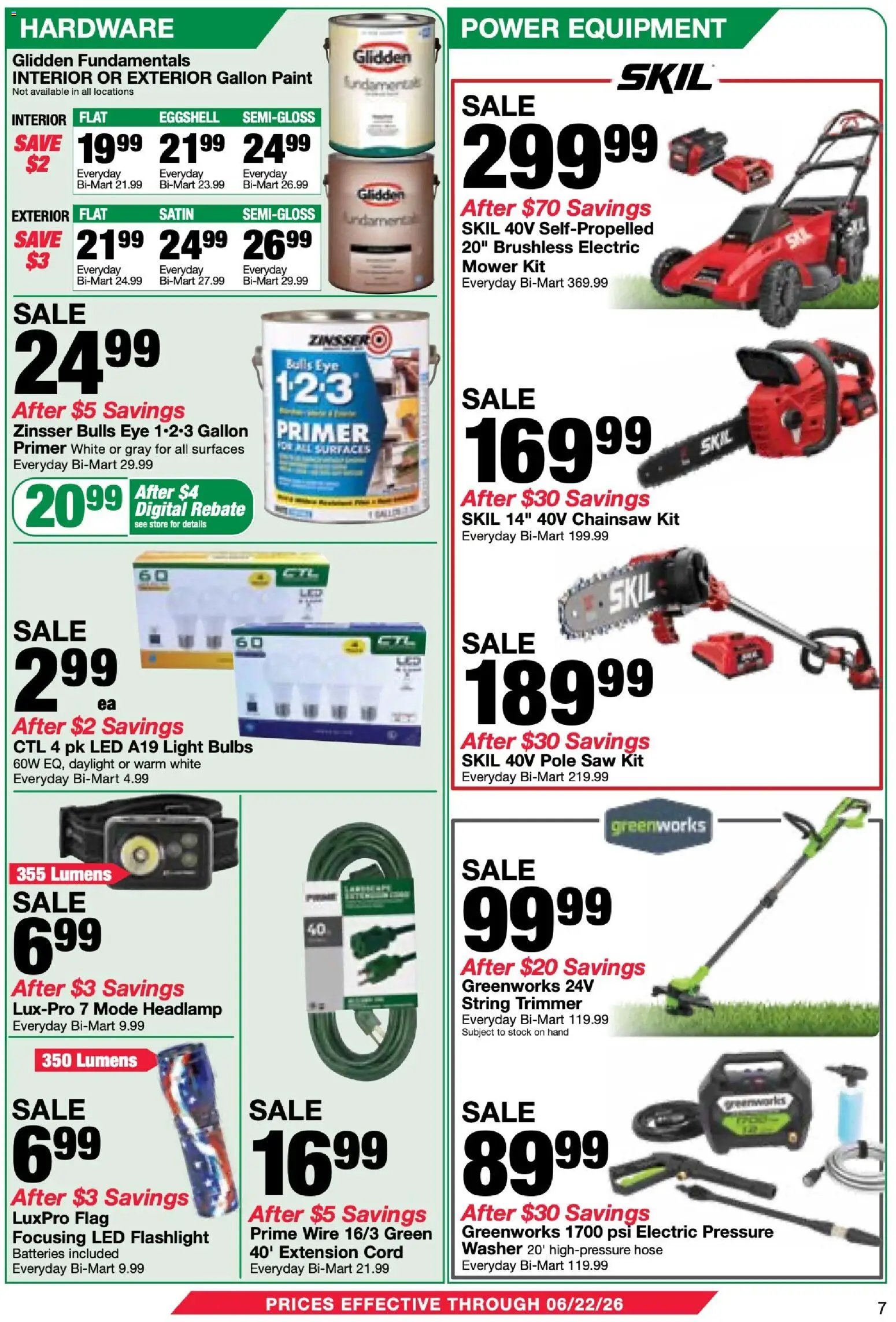 Bi-Mart Weekly Ad