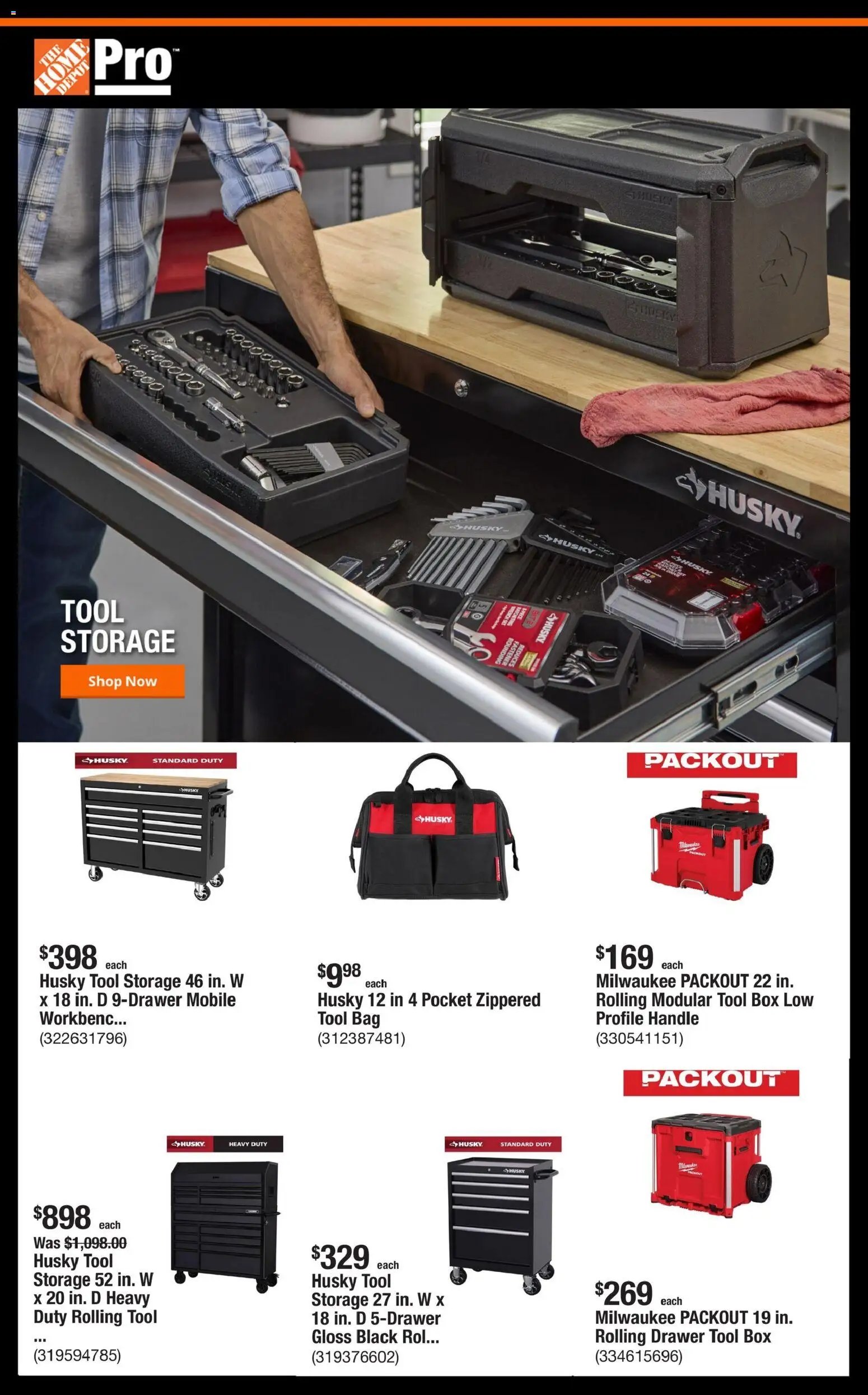 Home Depot Shop Pro Ad