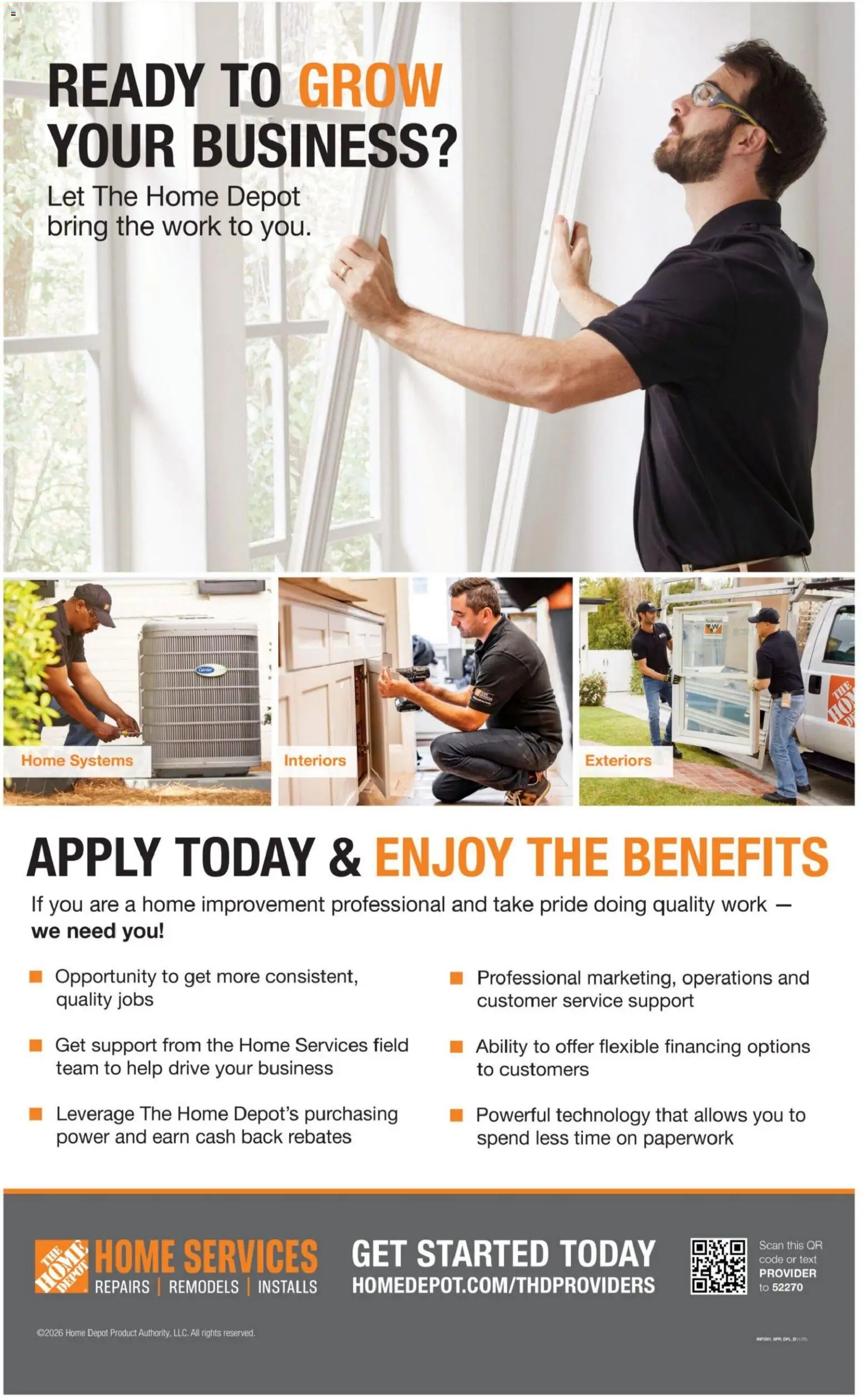 Home Depot Shop Pro Ad