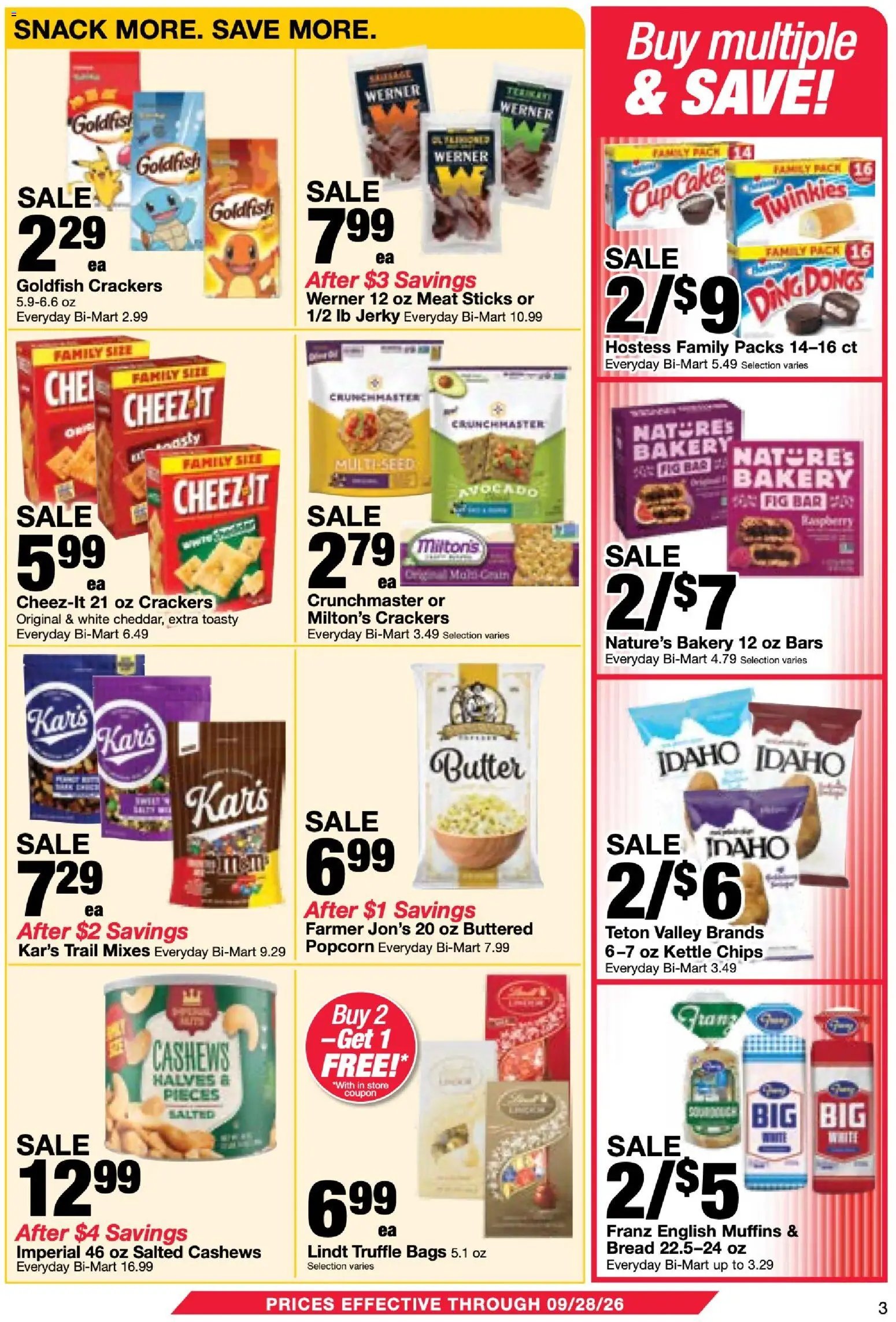 Bi-Mart Memberships Savings Book