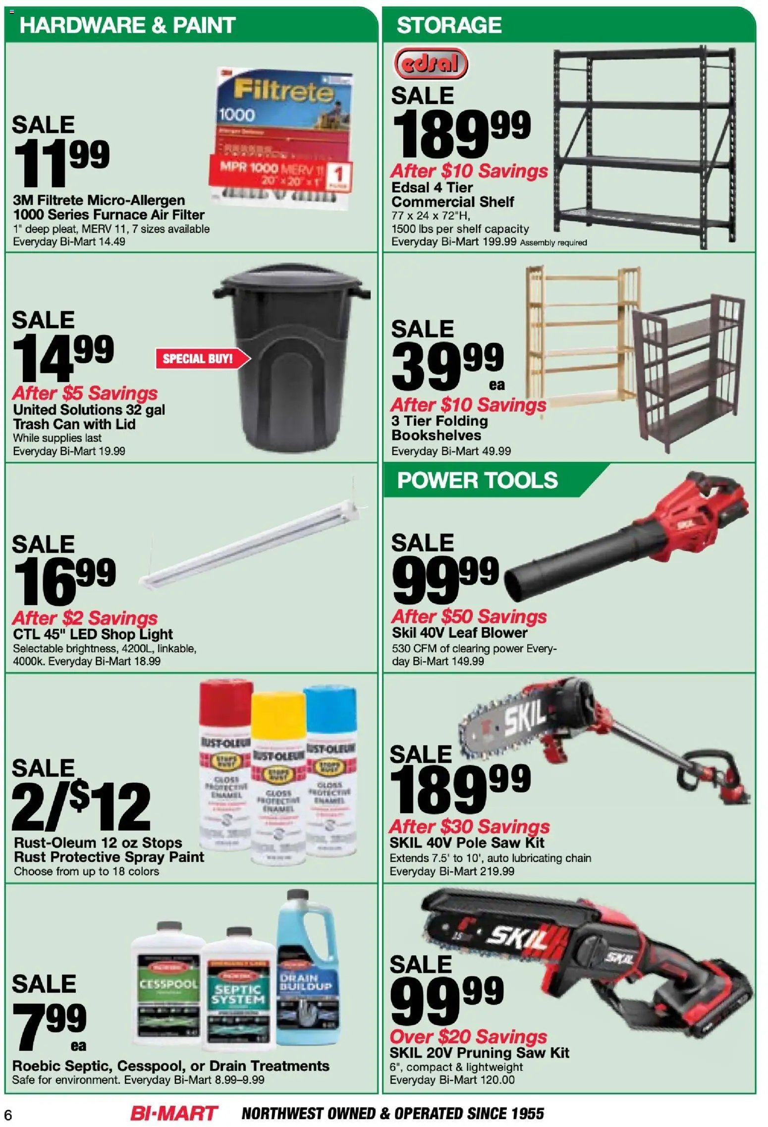 Bi-Mart Memberships Savings Book