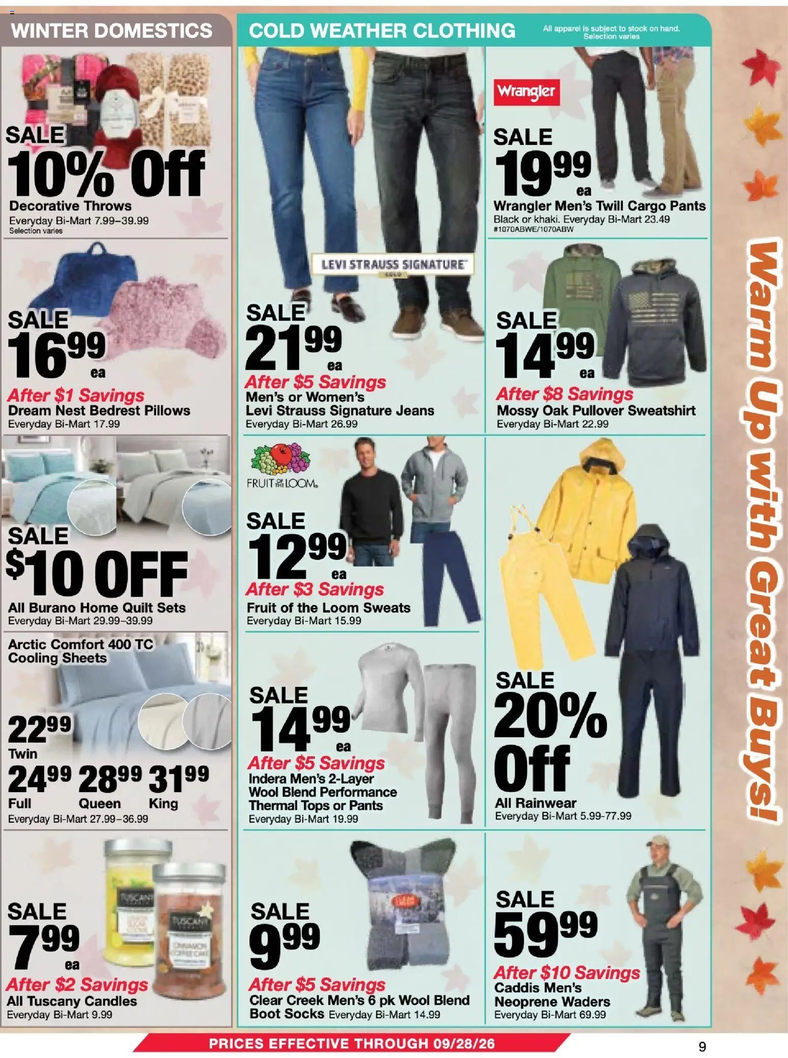 Bi-Mart Memberships Savings Book