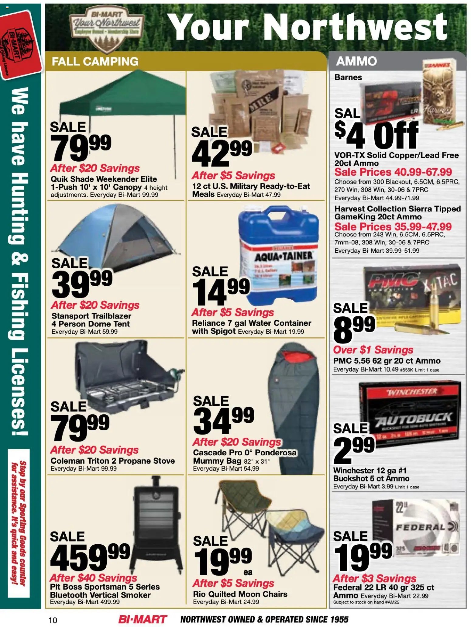 Bi-Mart Memberships Savings Book