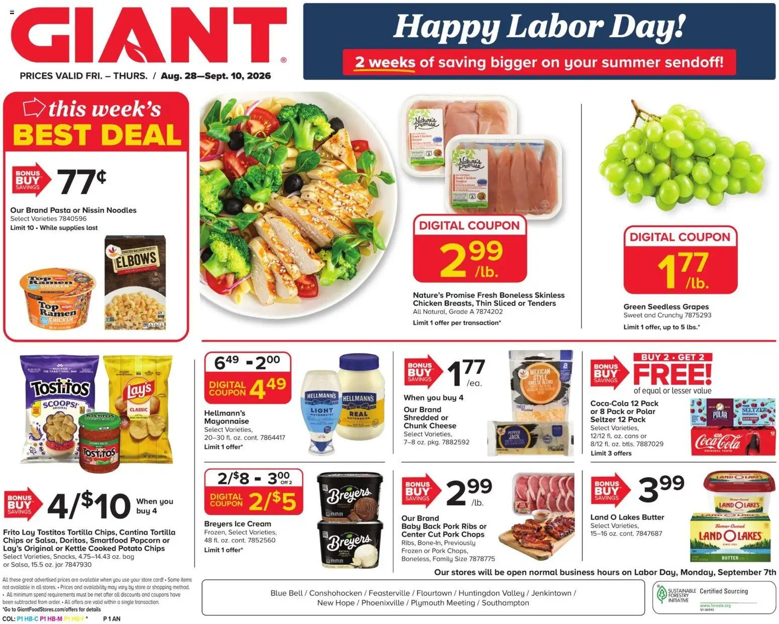 Giant Weekly Ad