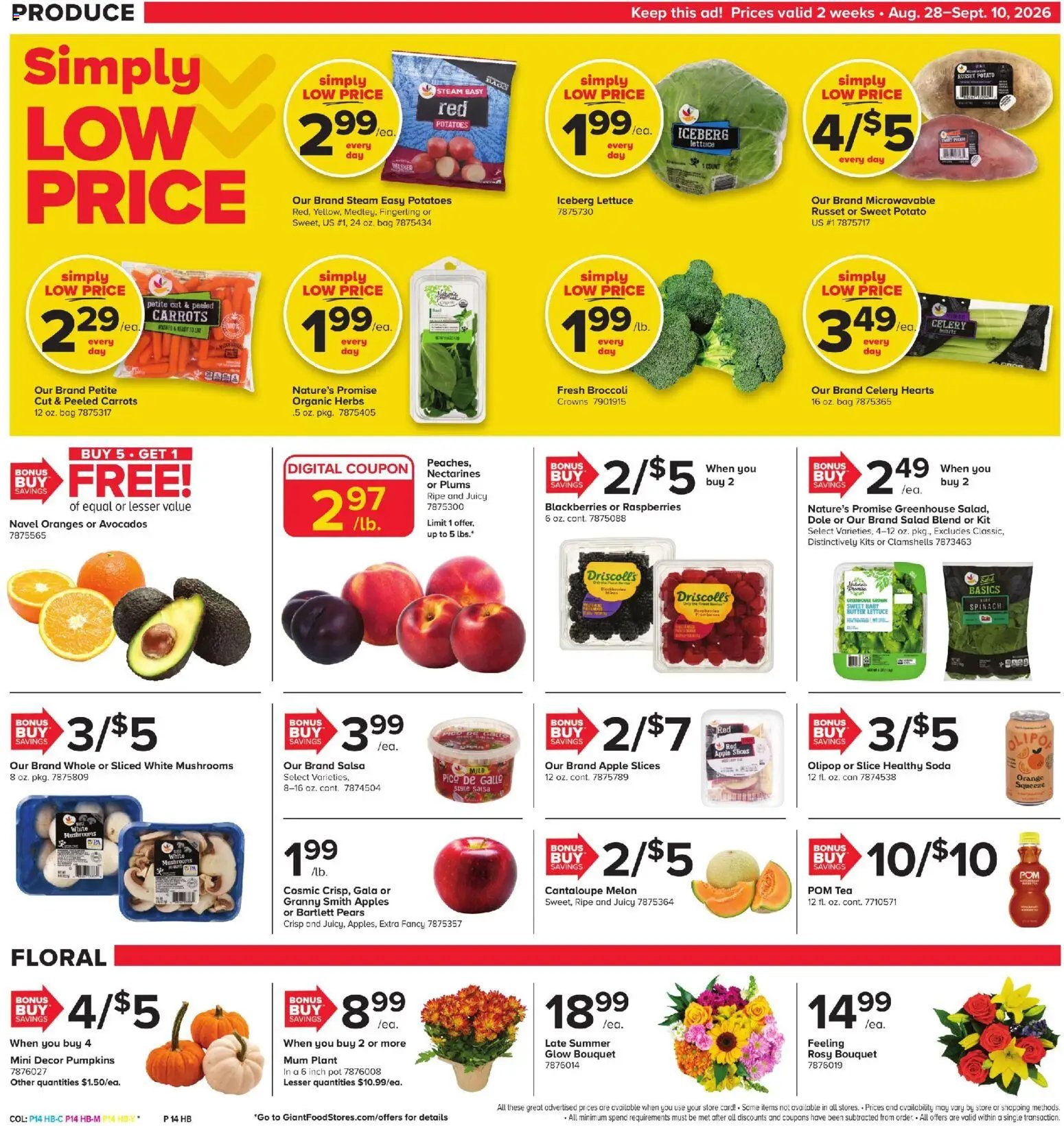 Giant Weekly Ad