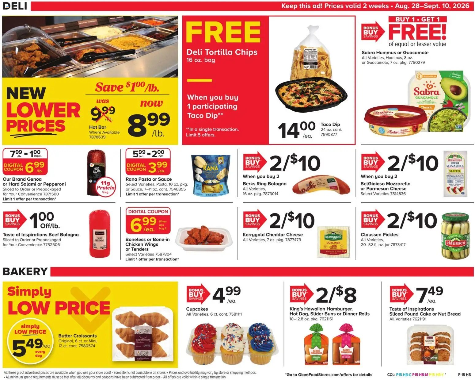 Giant Weekly Ad