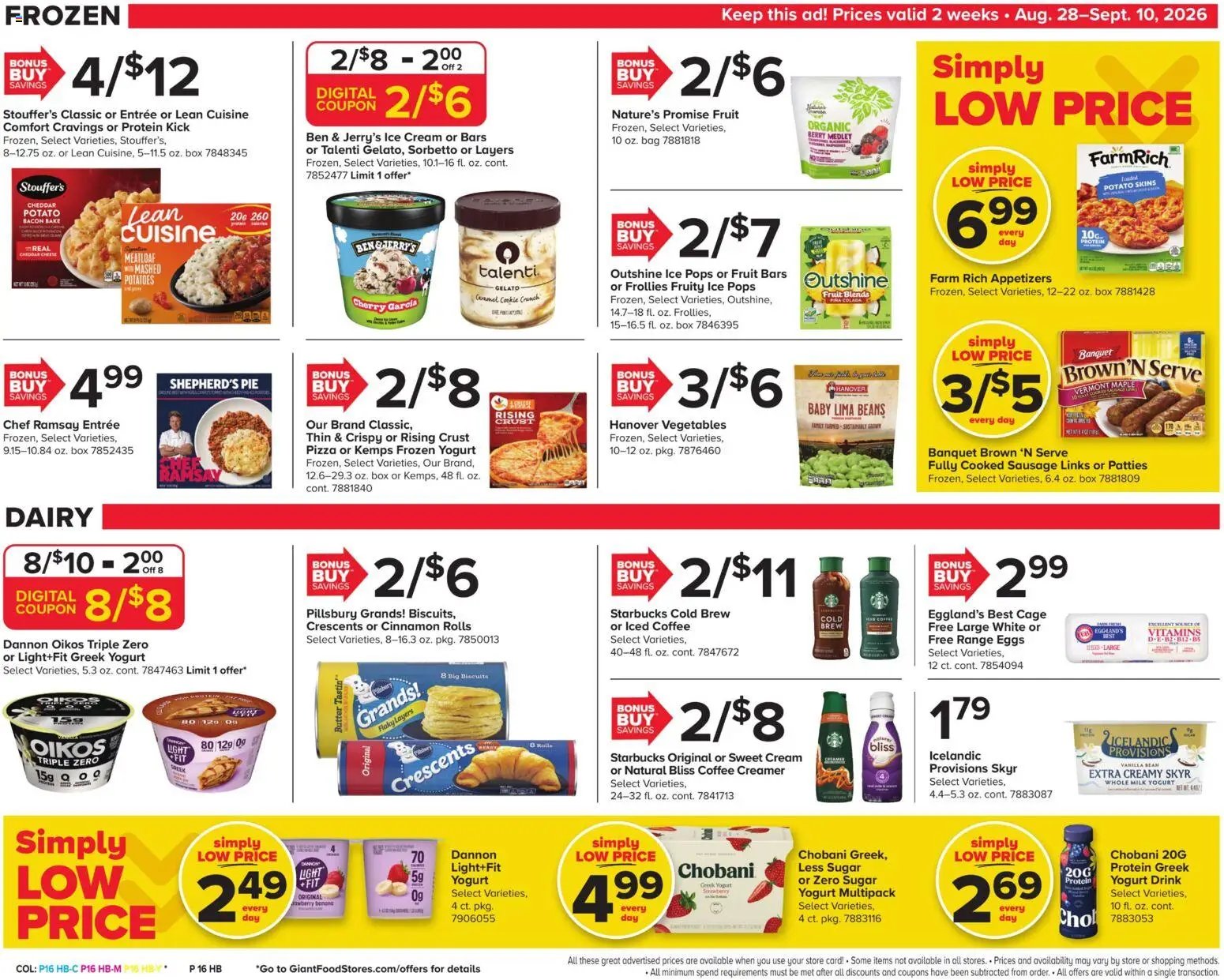 Giant Weekly Ad