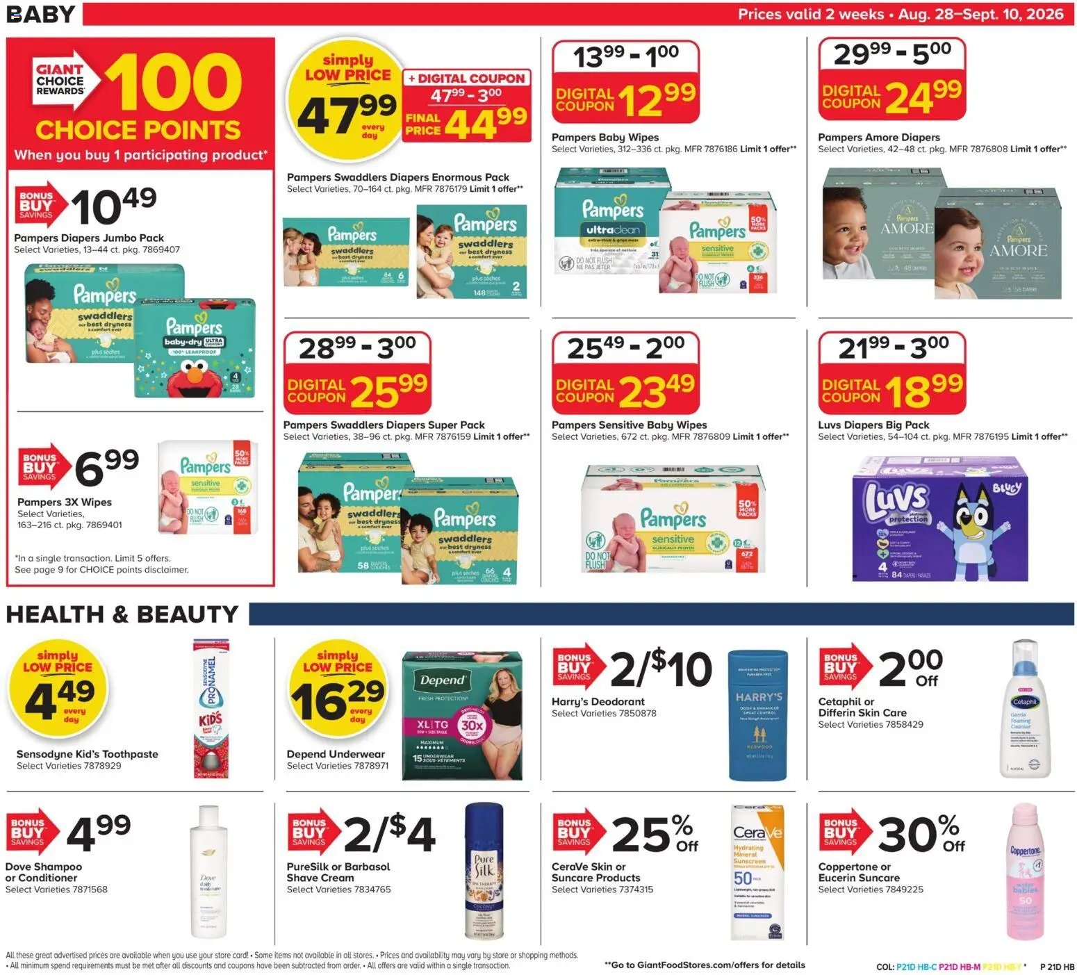 Giant Weekly Ad