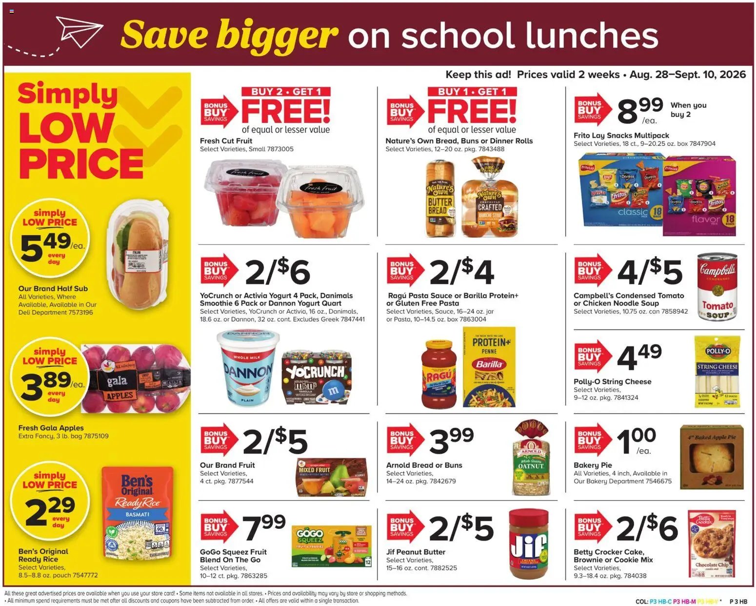 Giant Weekly Ad
