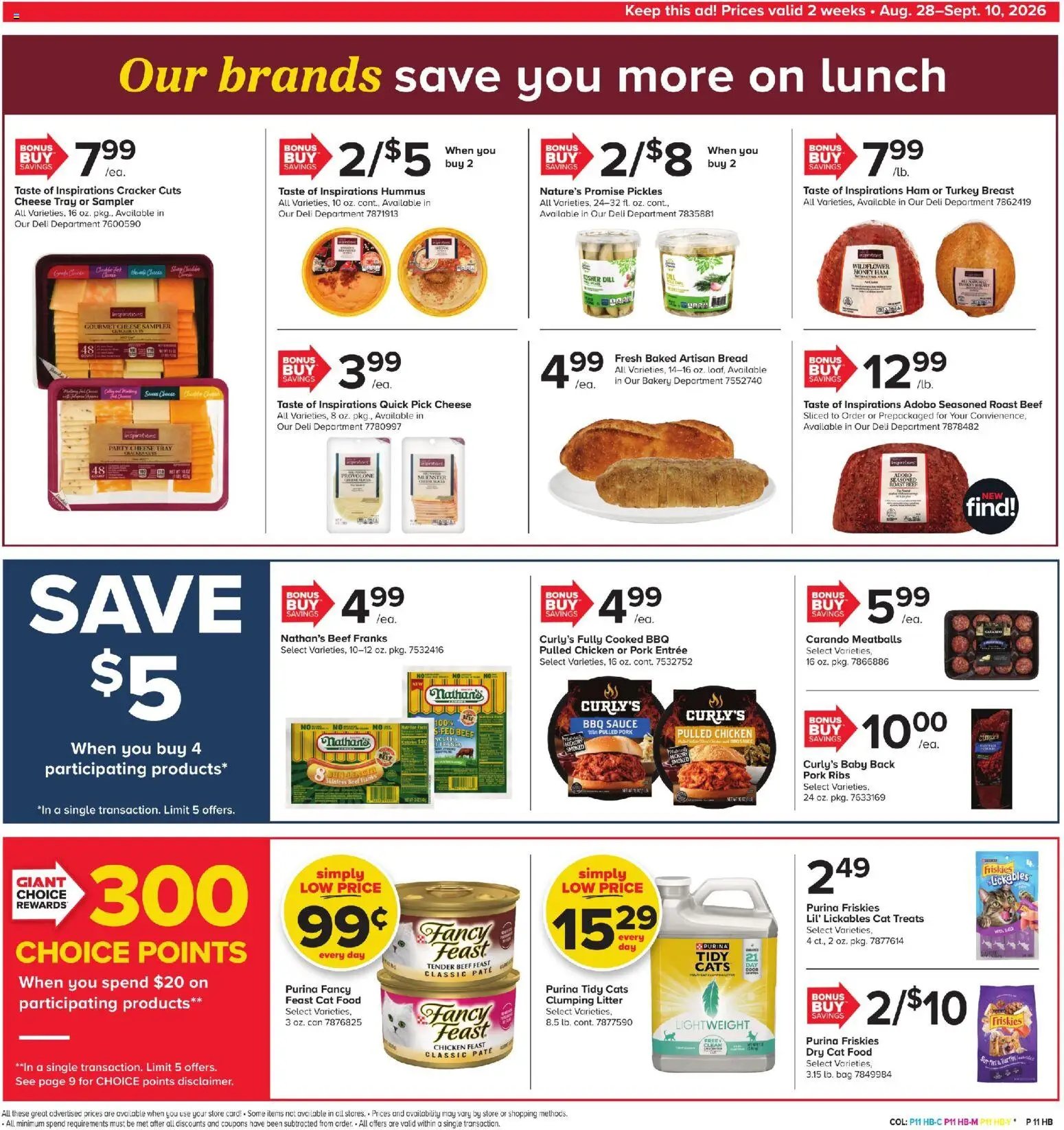 Giant Weekly Ad
