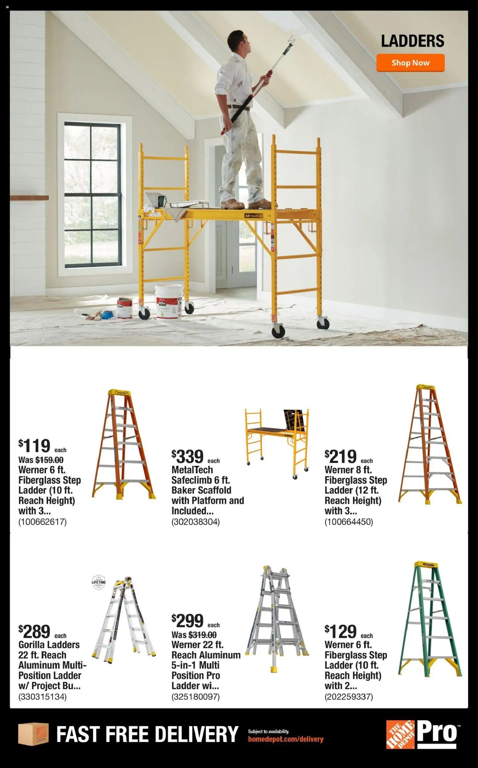 Home Depot Shop Pro Ad