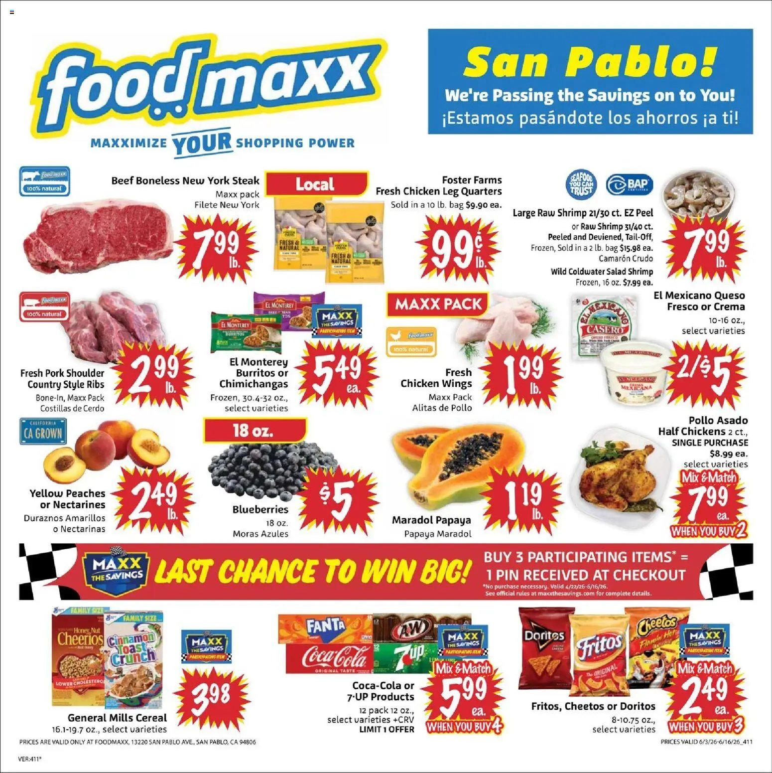 FoodMaxx Weekly Ad - CA
