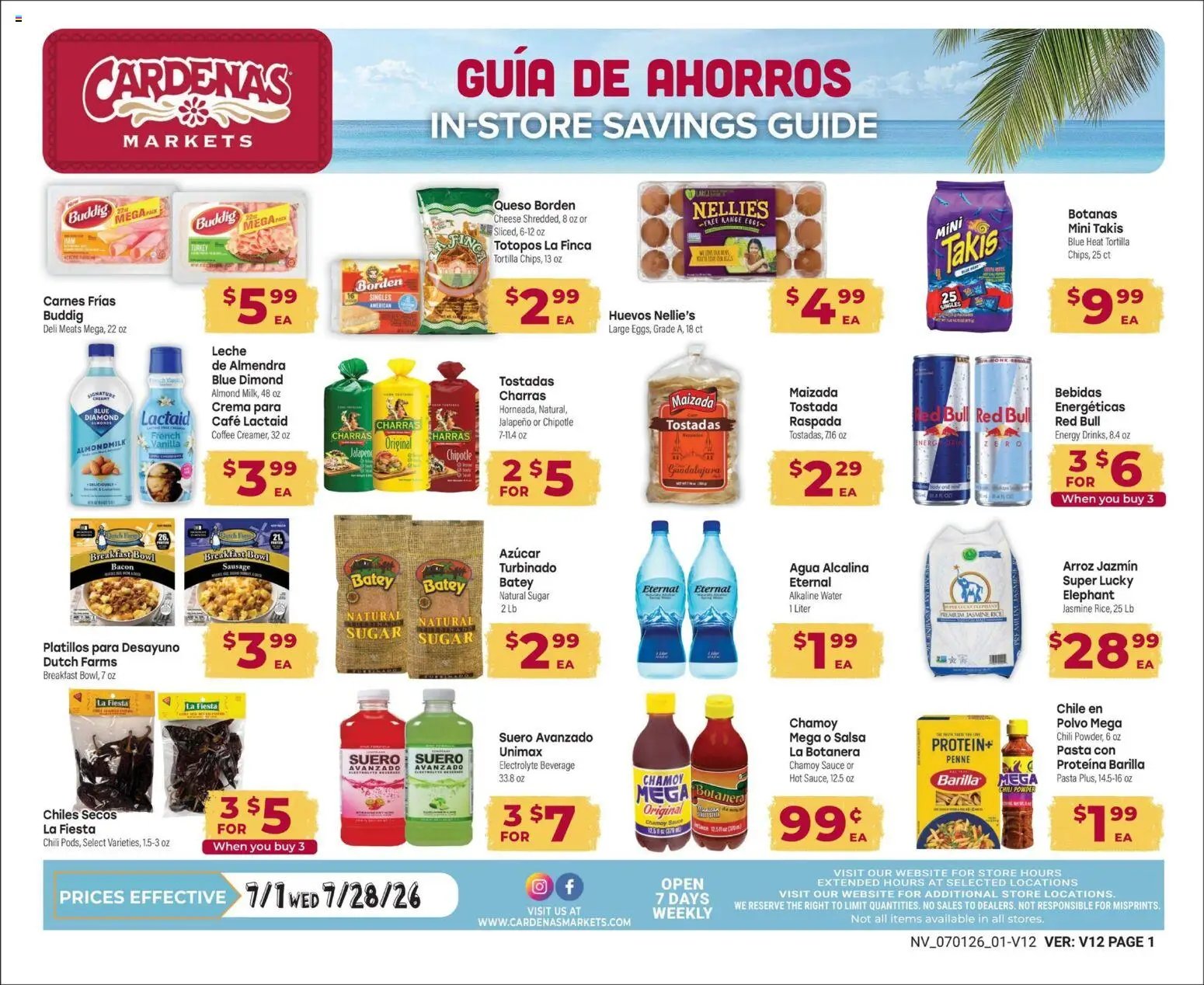 Cardenas Weekly Ad - NV