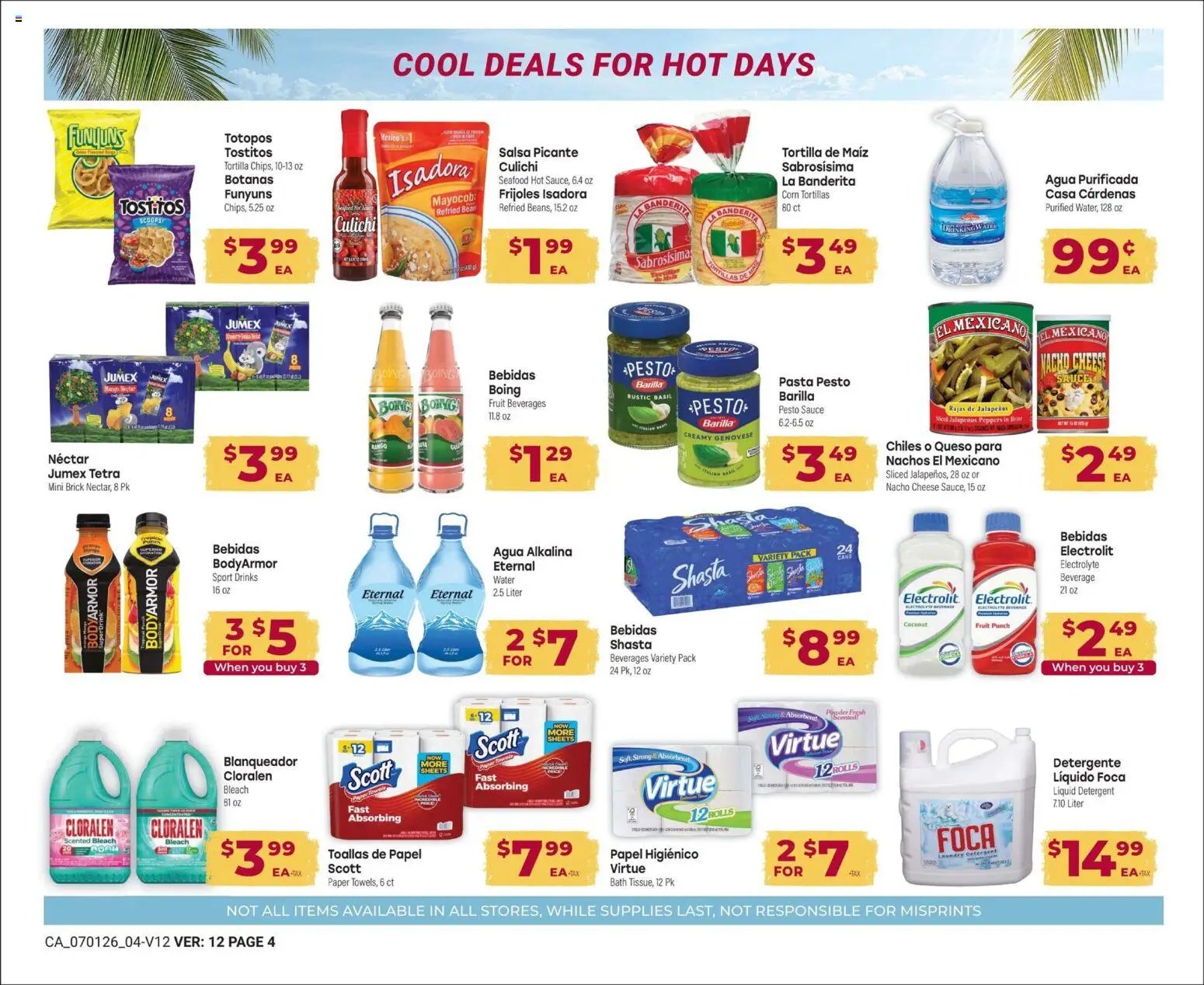 Cardenas Weekly Ad - NV