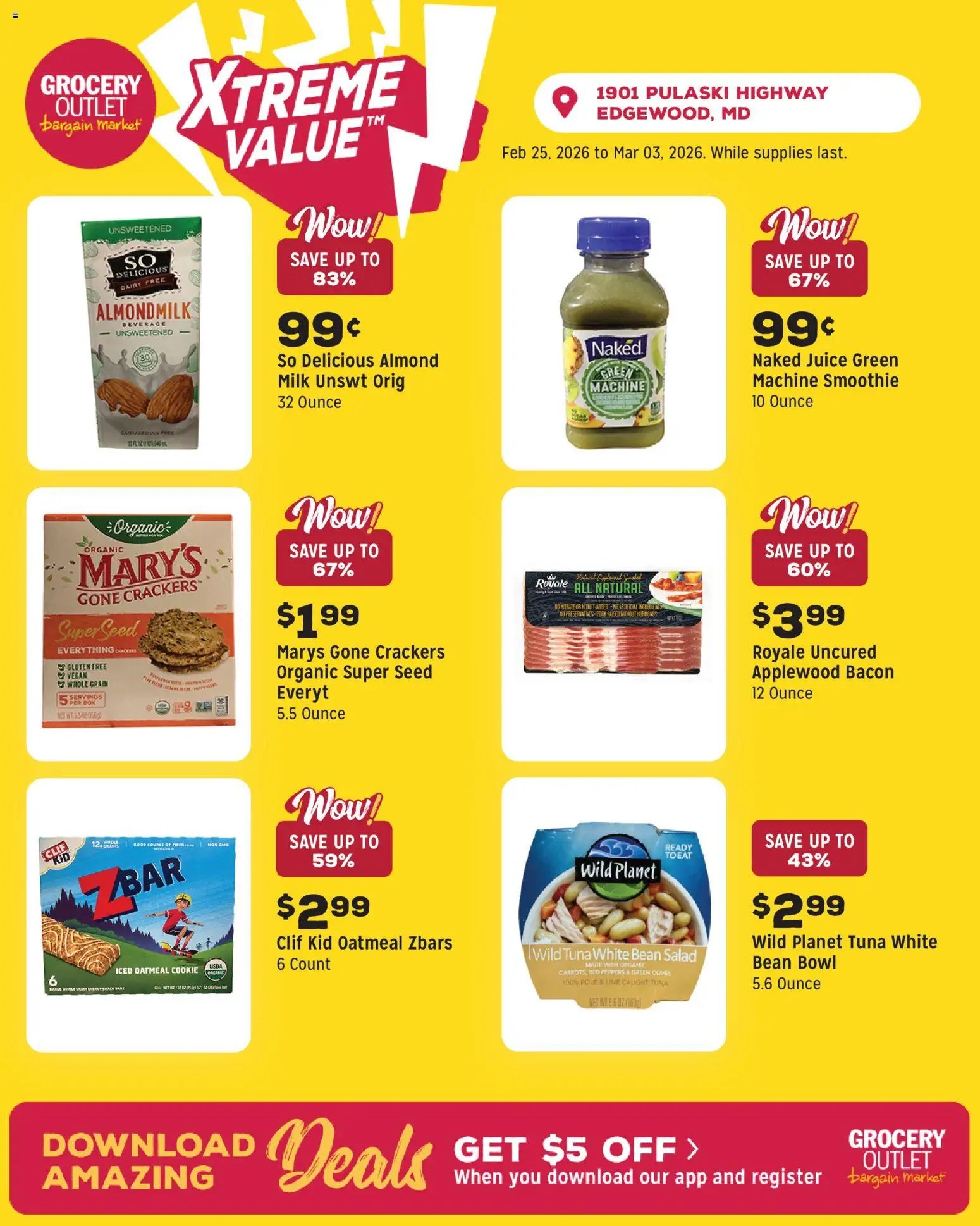 Grocery Outlet Weekly Ad - MD