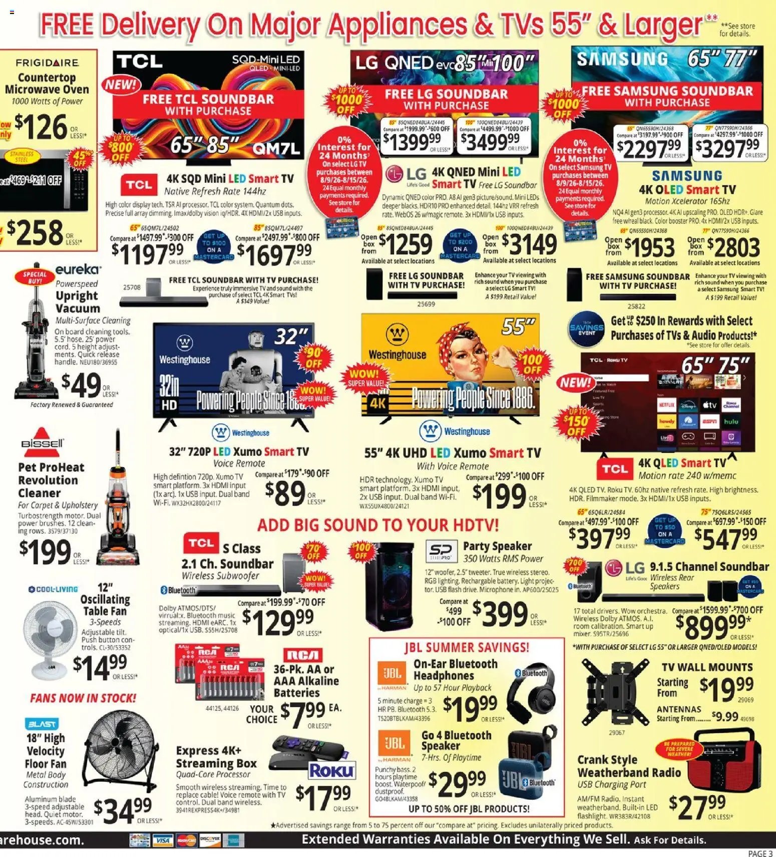 ABC Warehouse Weekly Ad