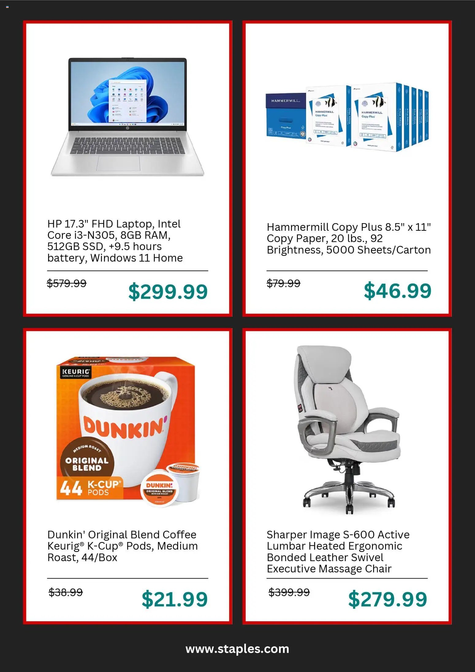 Staples Black Friday (2025-11-20 - 2025-11-30)