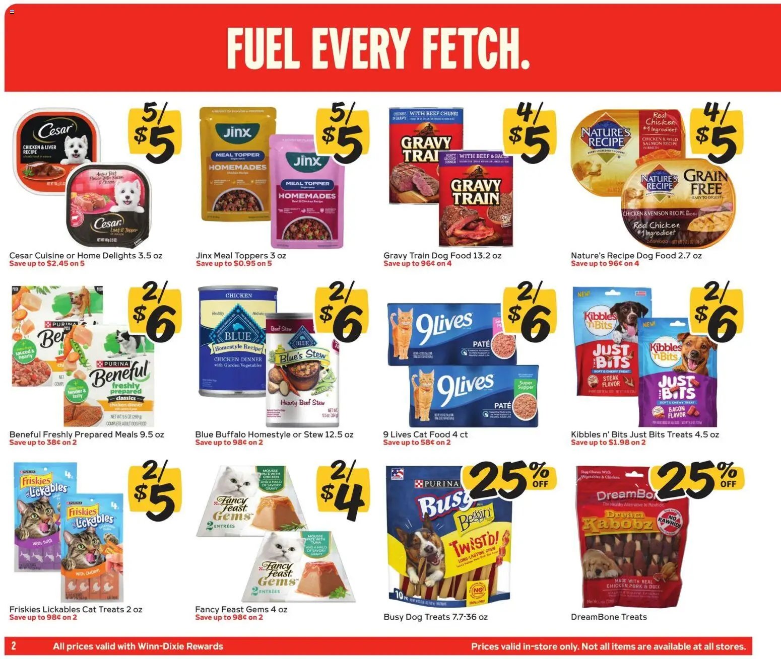 Winn Dixie In-Store Flyer