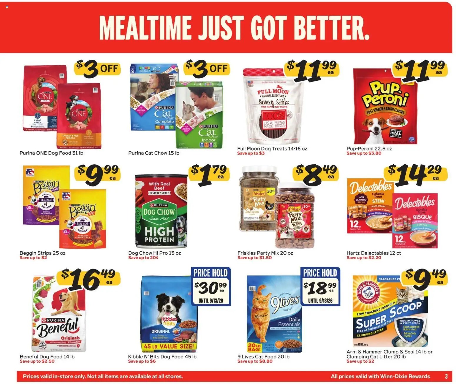 Winn Dixie In-Store Flyer