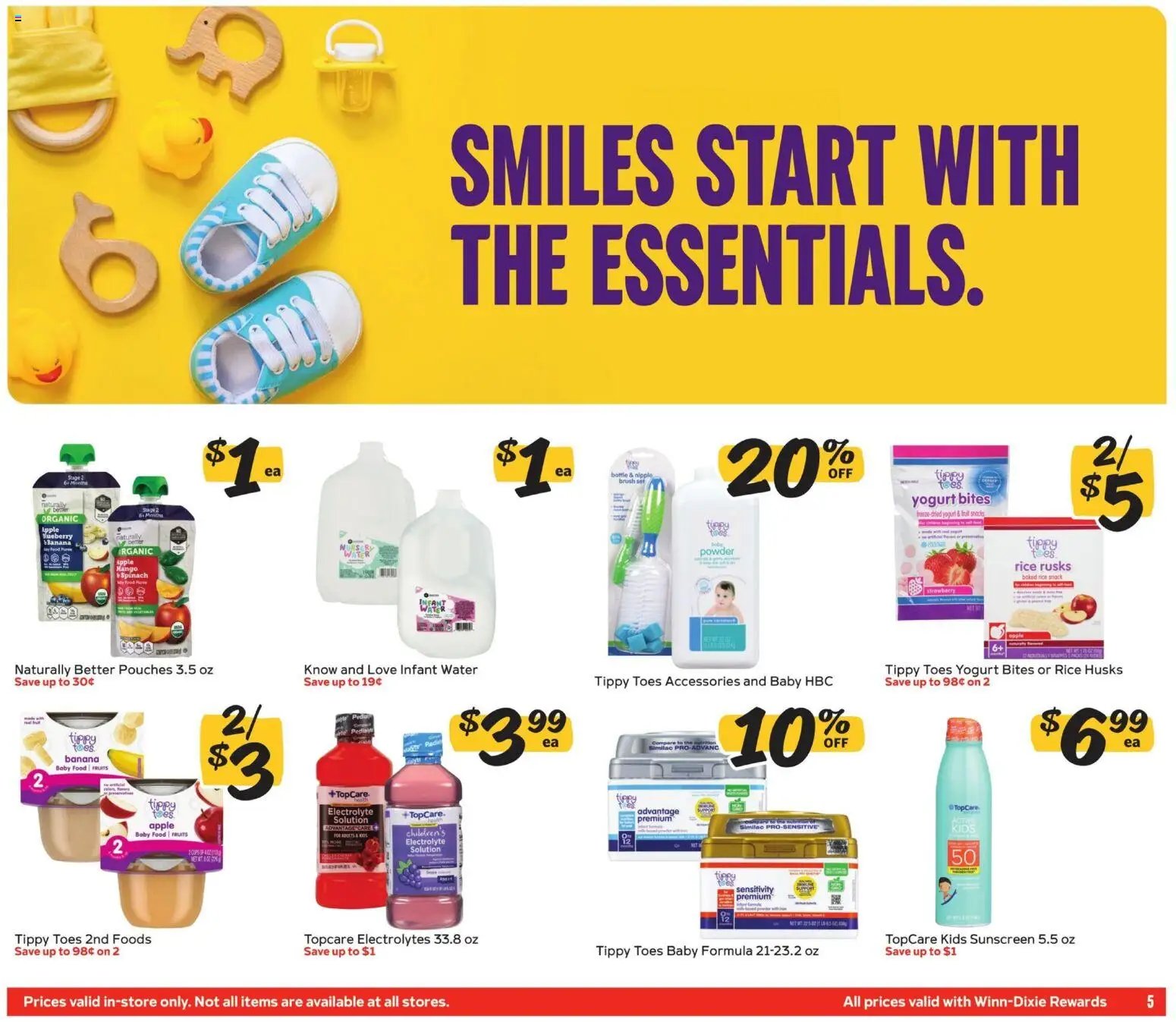 Winn Dixie In-Store Flyer