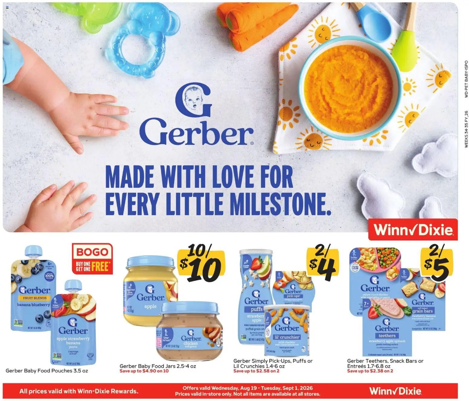 Winn Dixie In-Store Flyer