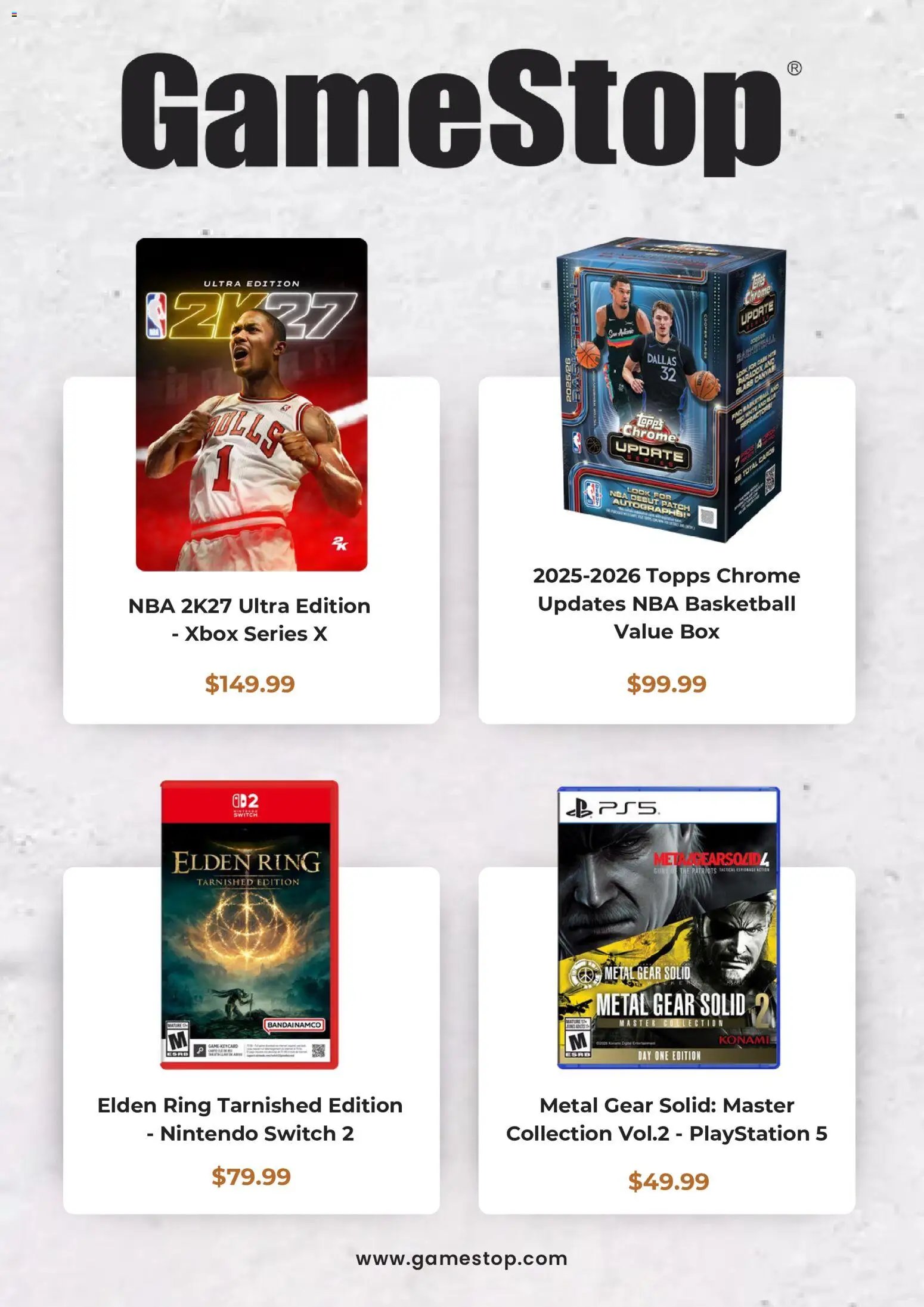 GameStop Weekly Ad