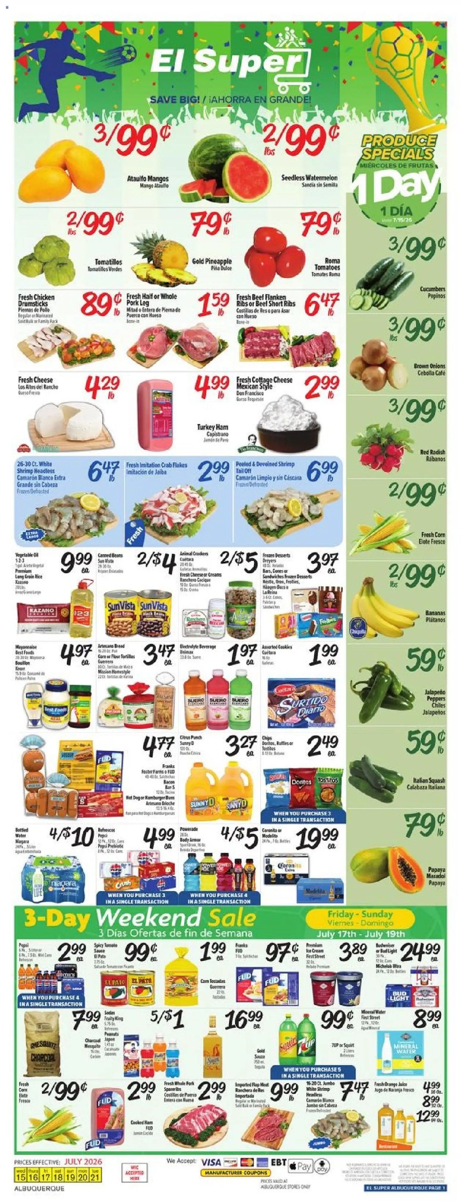 El Super Weekly Ad - NM