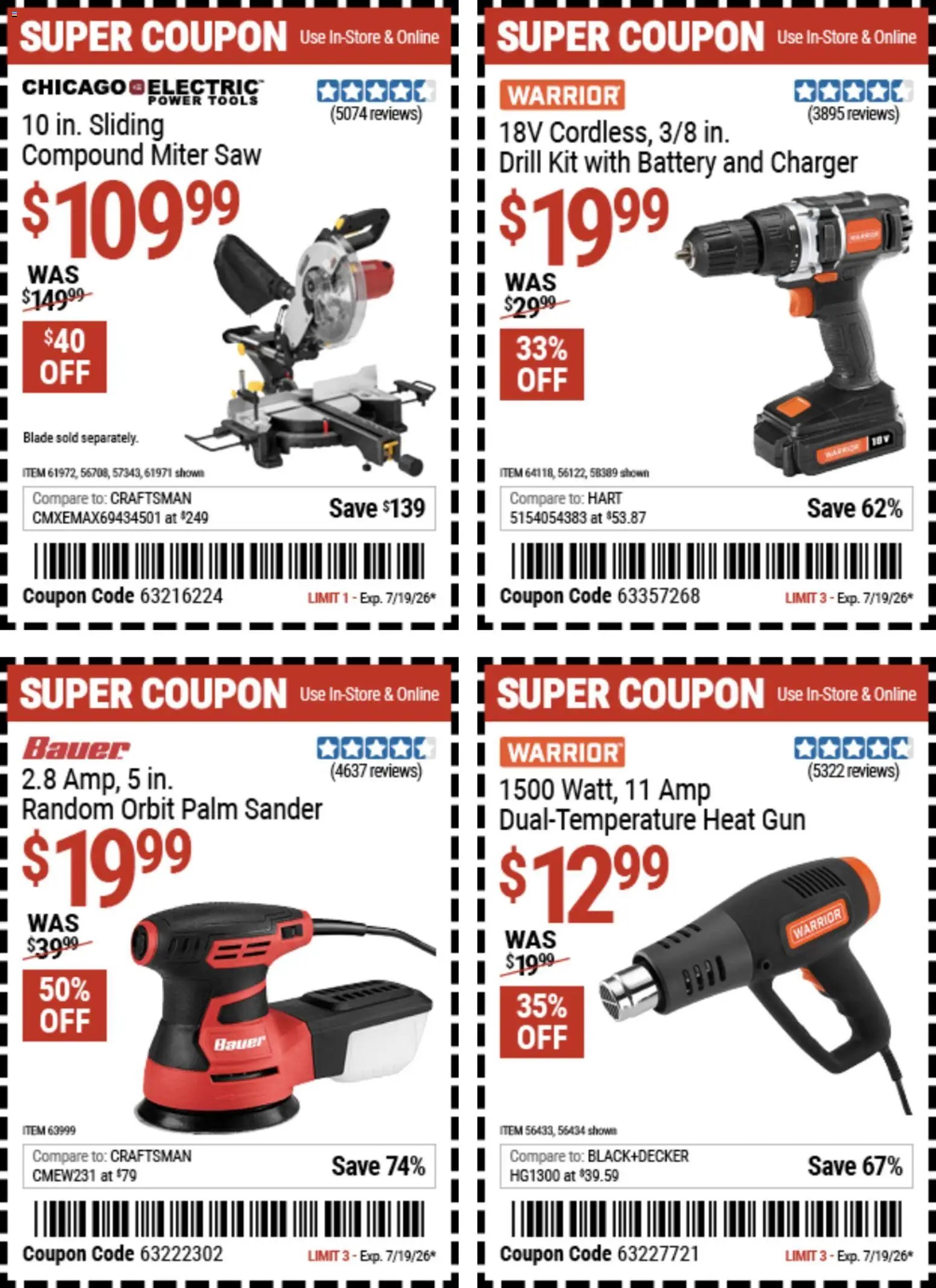 Harbor Freight Weekly Ad