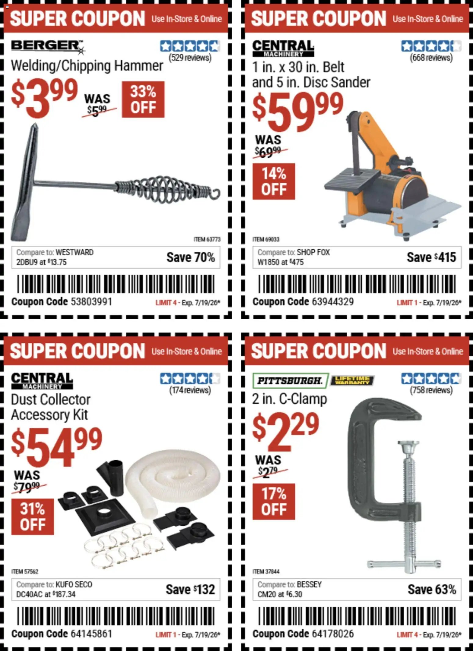 Harbor Freight Weekly Ad