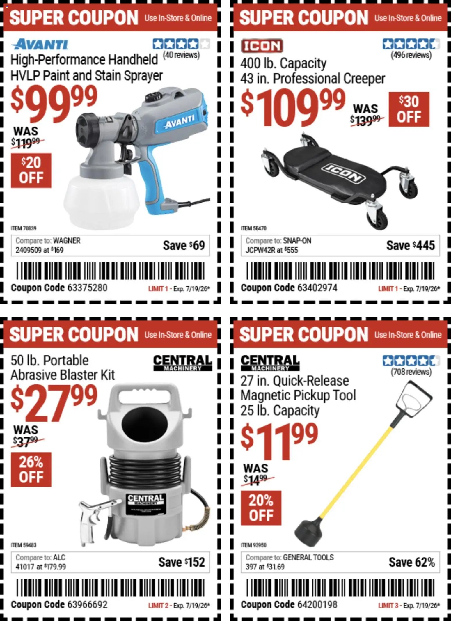 Harbor Freight Weekly Ad