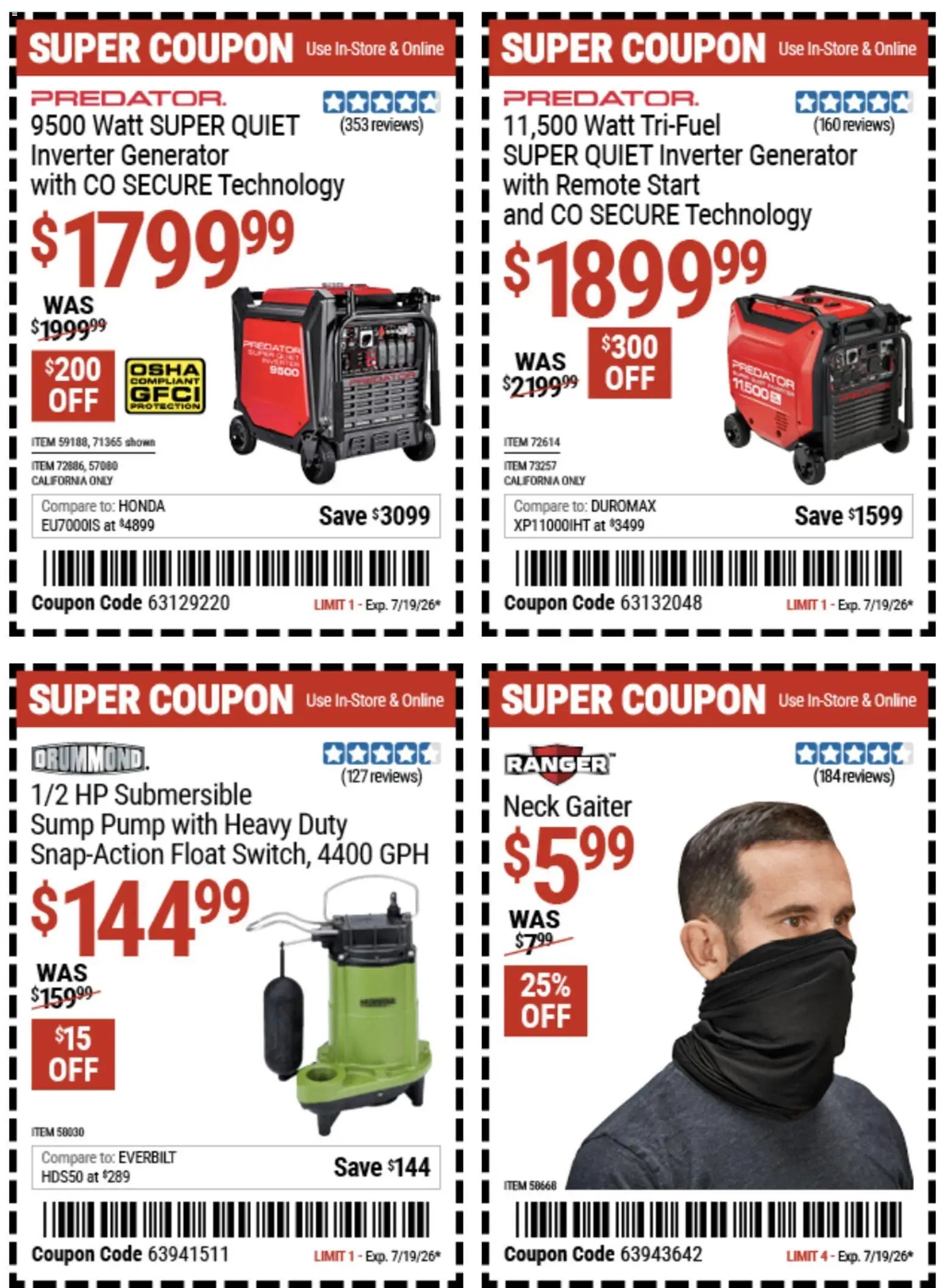 Harbor Freight Weekly Ad