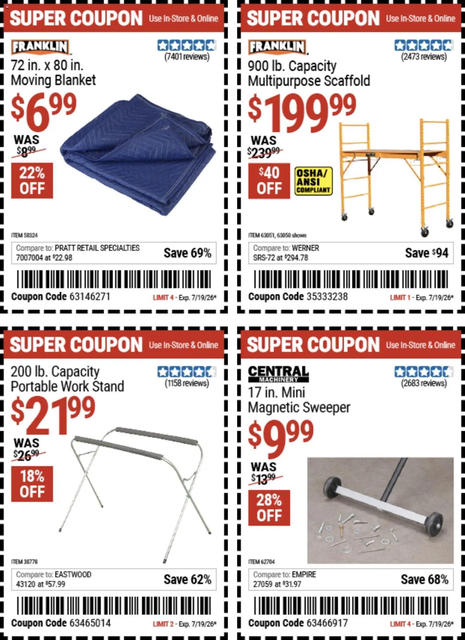 Harbor Freight Weekly Ad