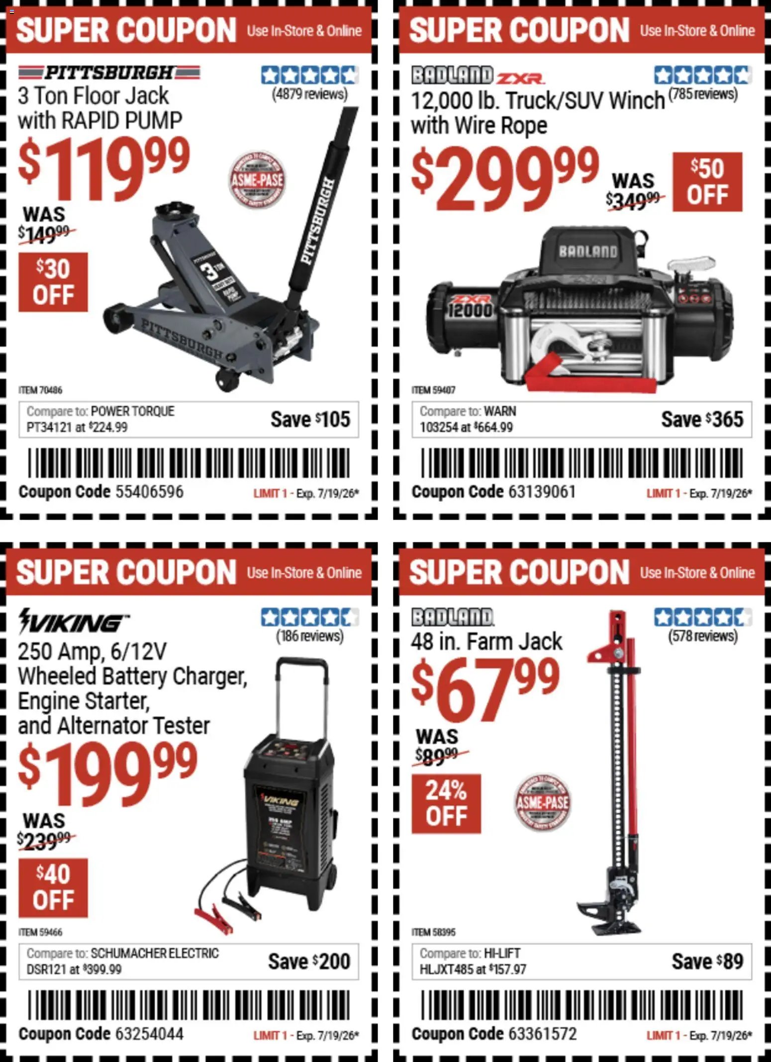 Harbor Freight Weekly Ad