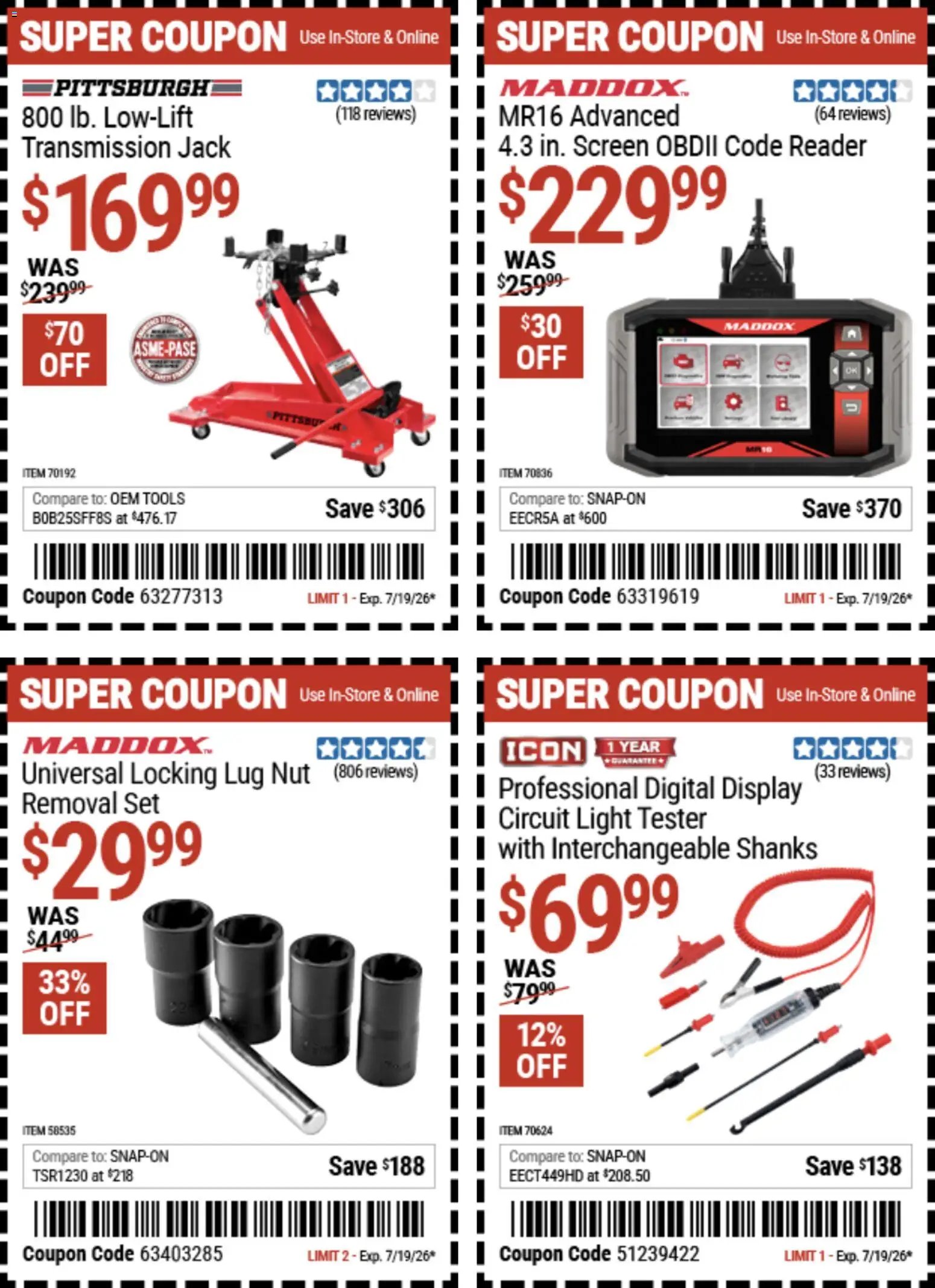 Harbor Freight Weekly Ad