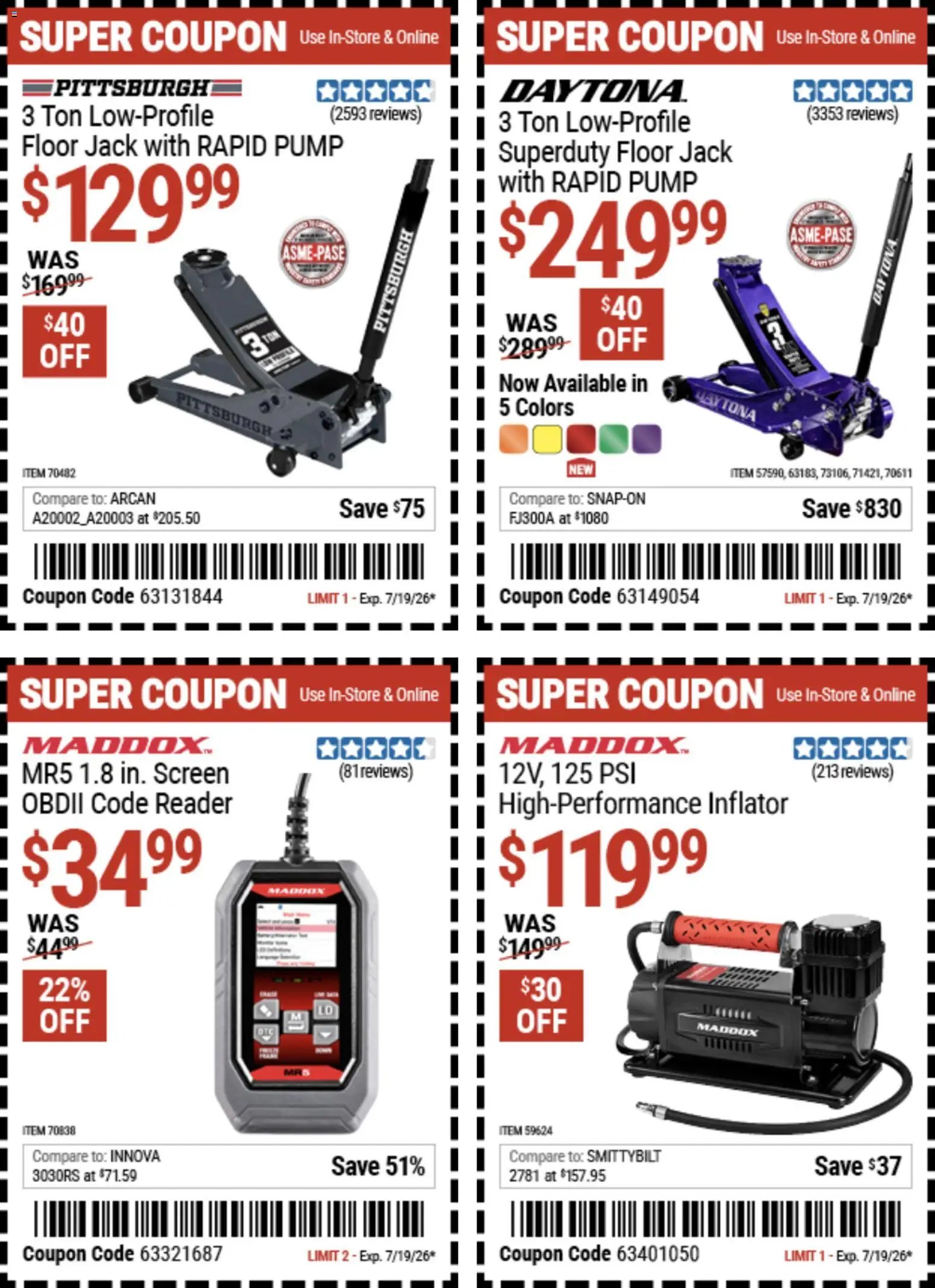 Harbor Freight Weekly Ad