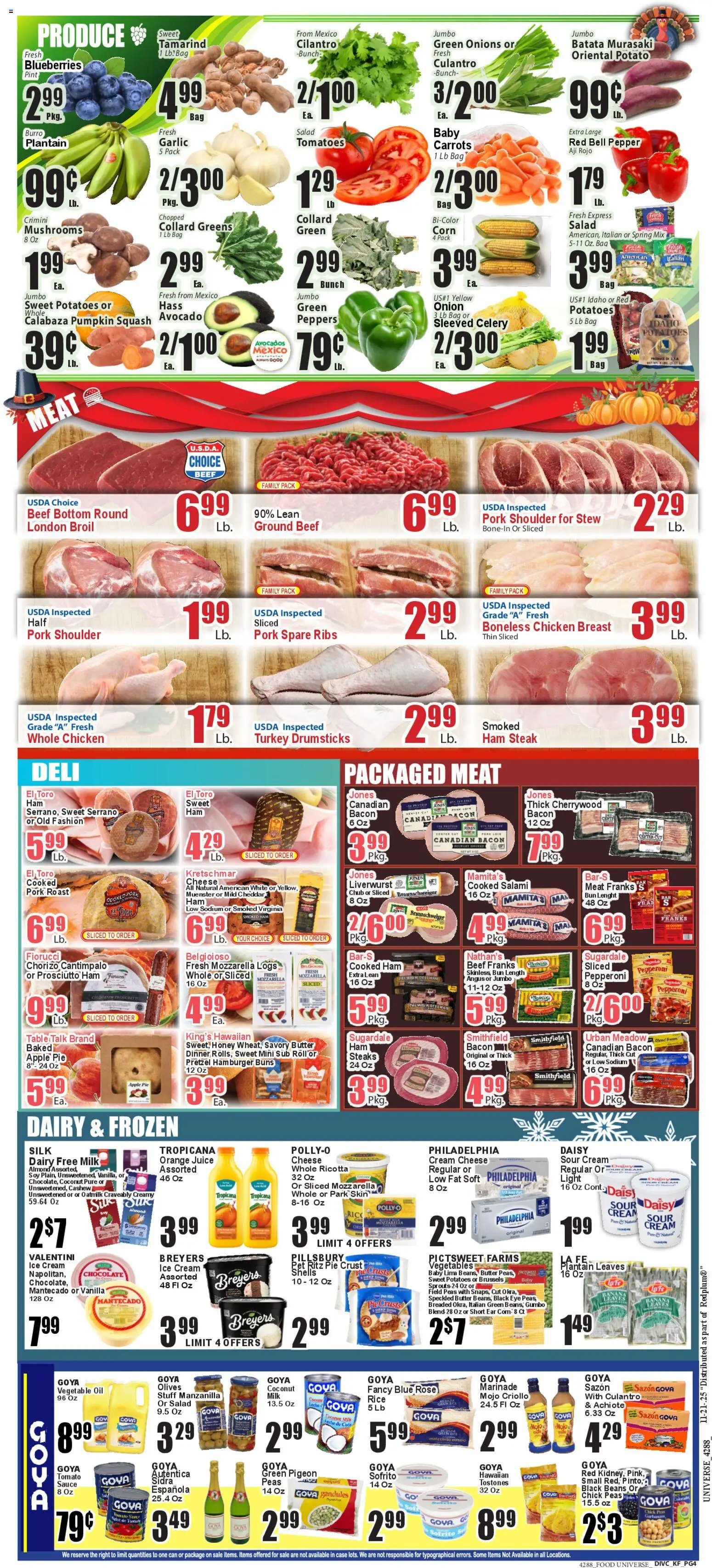Food Universe Weekly Ad