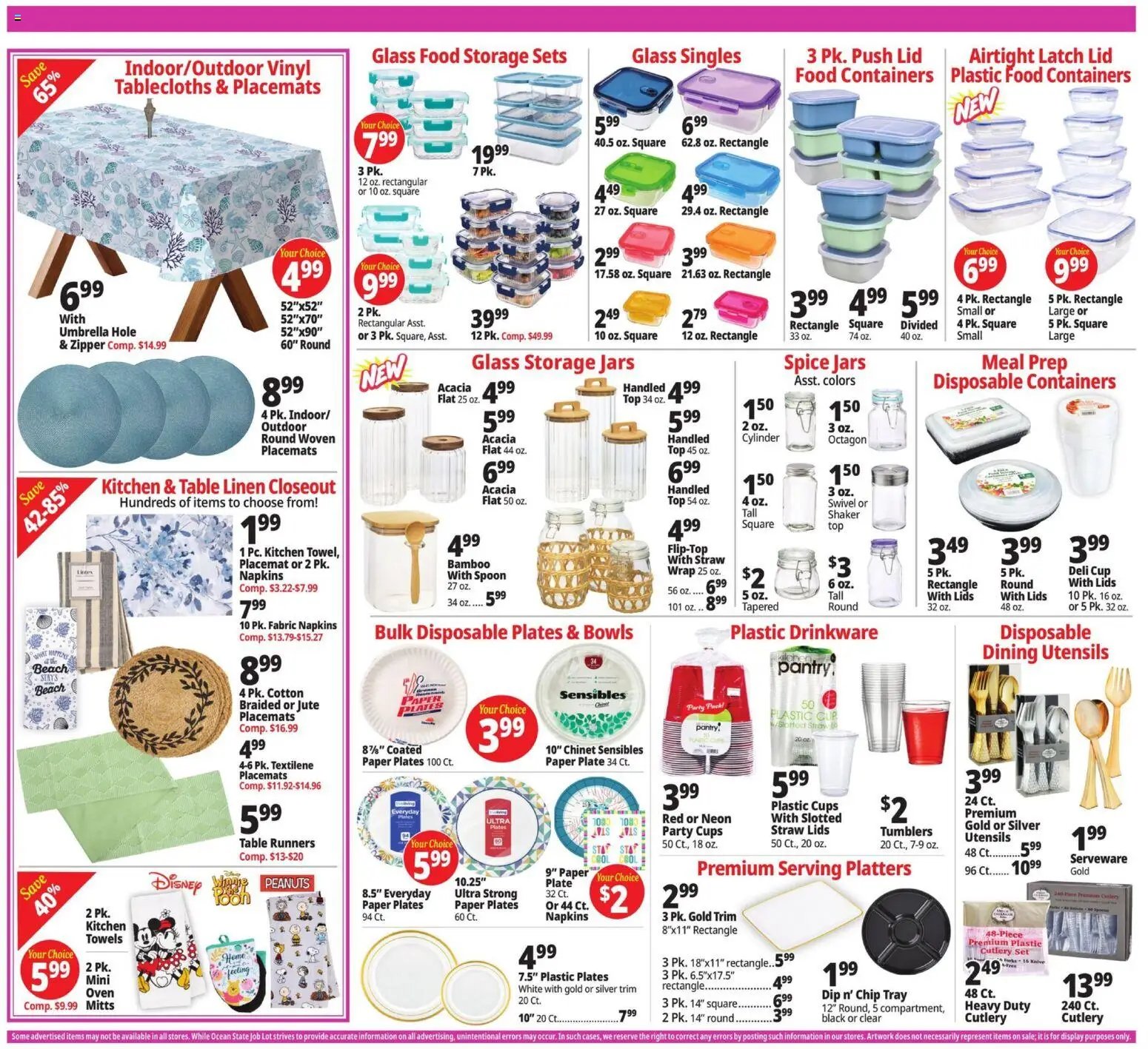 Ocean State Job Lot Weekly Ad