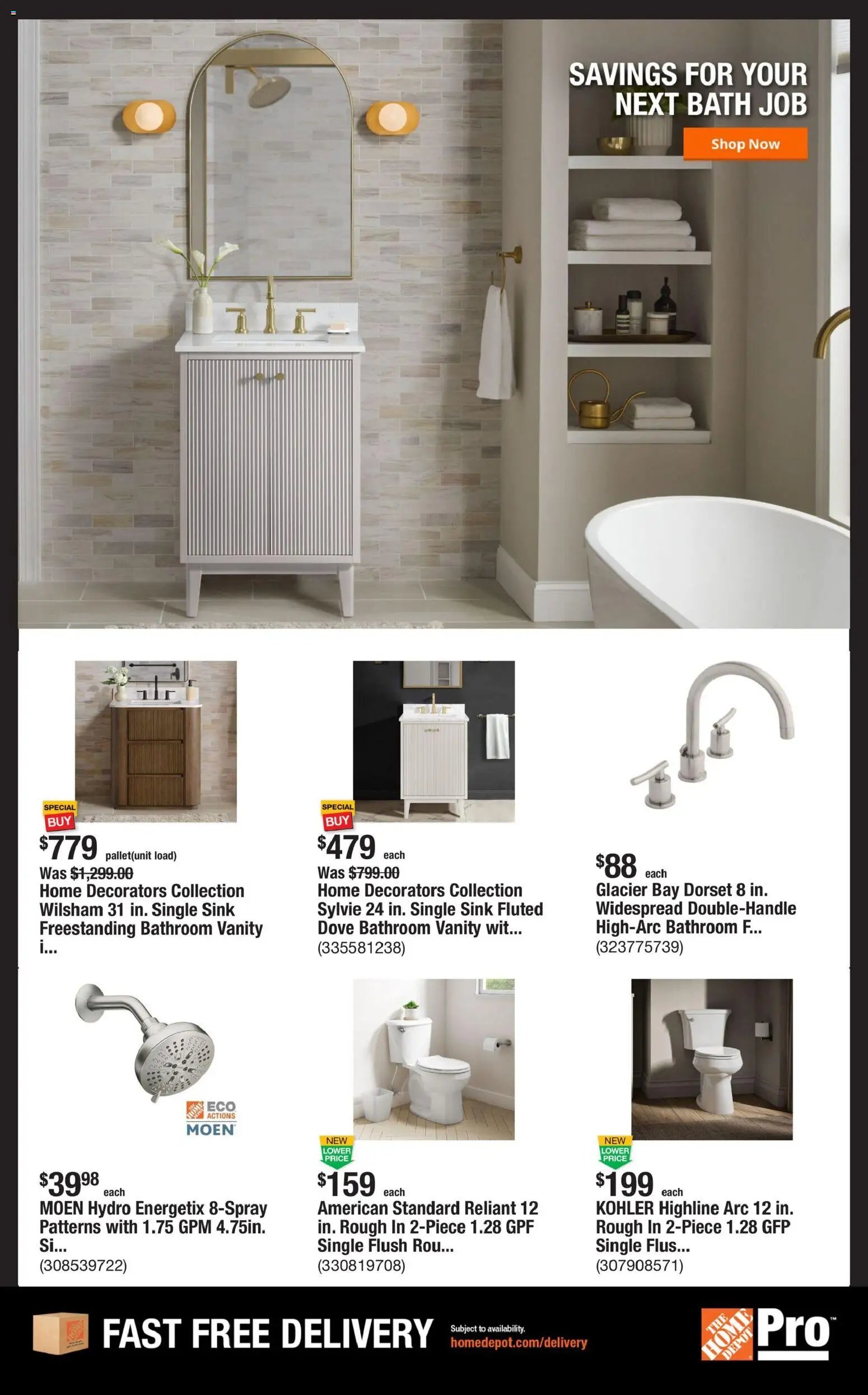 Home Depot Shop Pro Ad