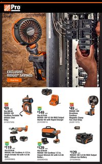 Home Depot Shop Pro Ad