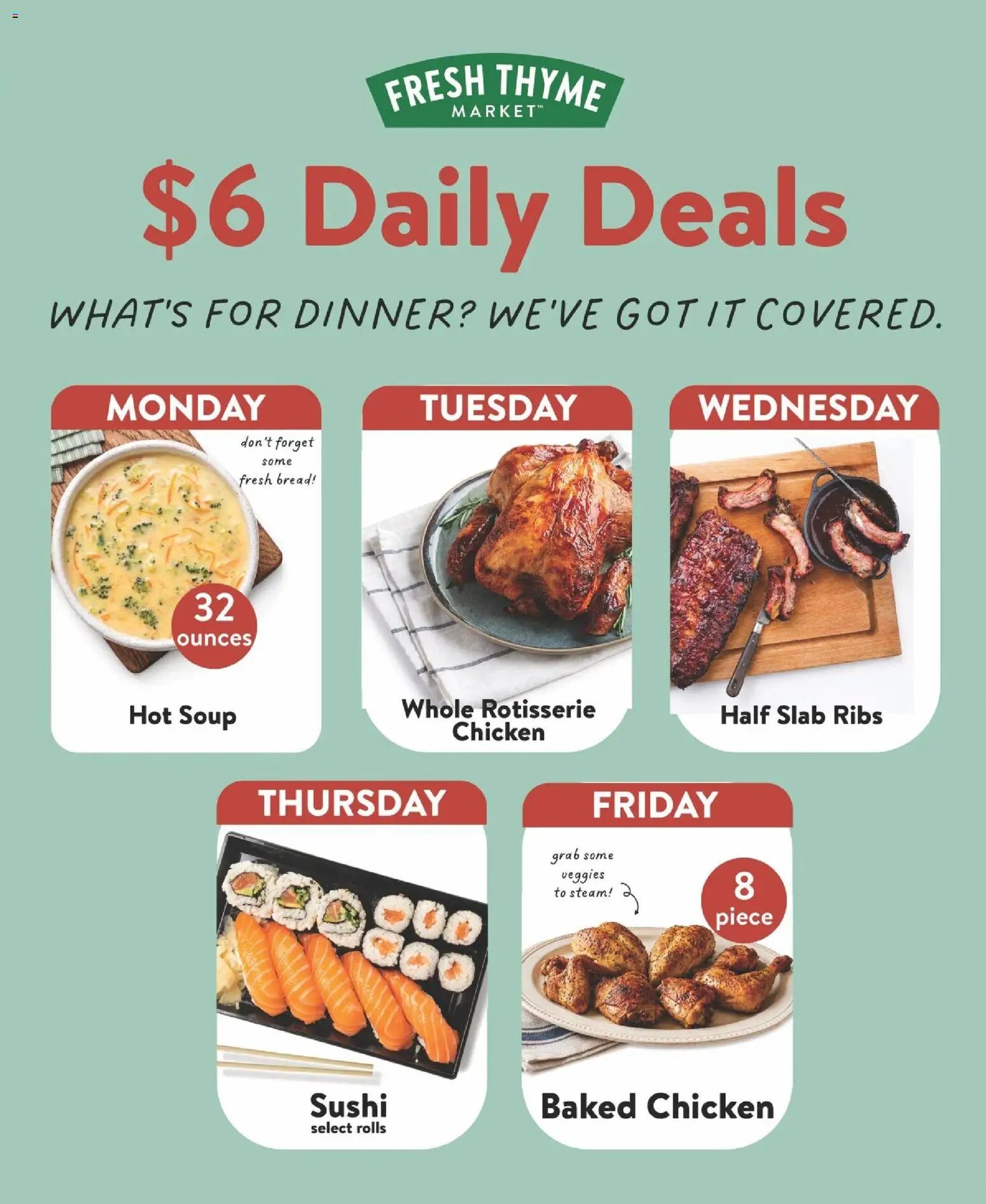 Fresh Thyme Monthly Ad - IL