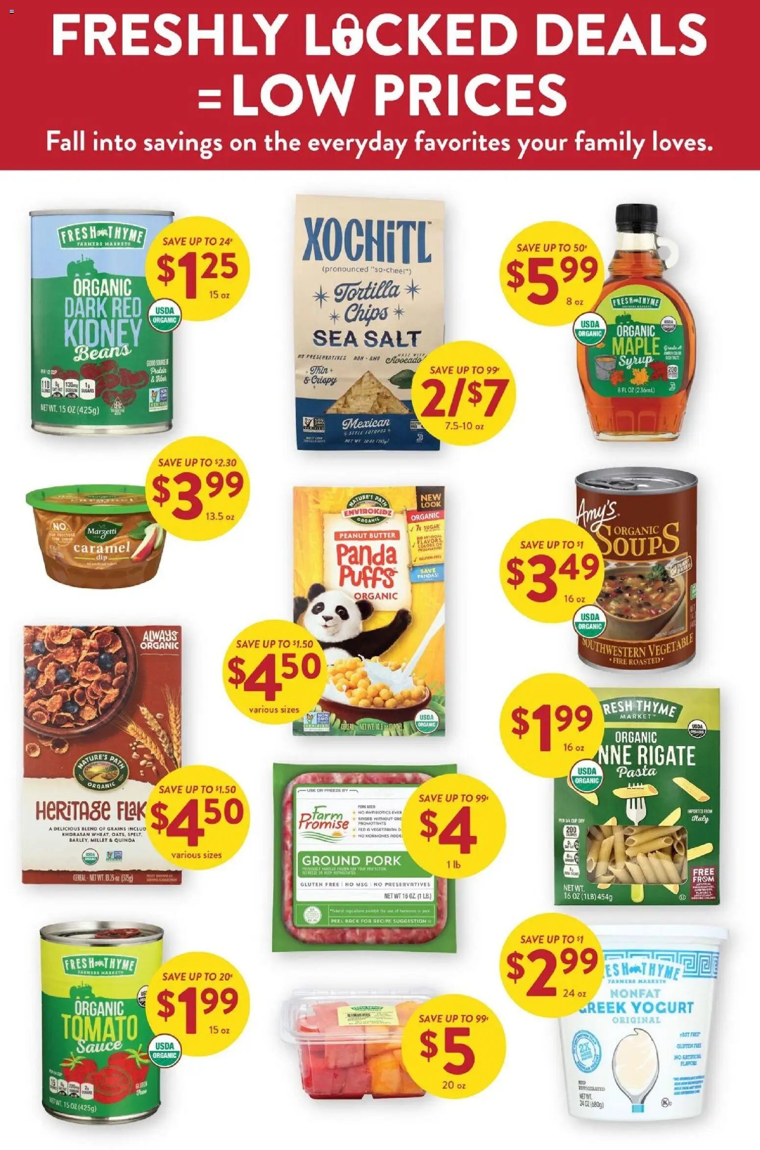 Fresh Thyme Monthly Ad - IL